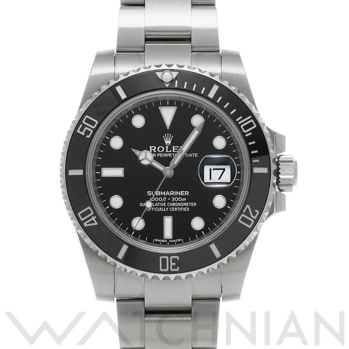 ロレックス サブマリーナ デイト 116610LN ブラック メンズ 時計 【中古】【wristwatch】