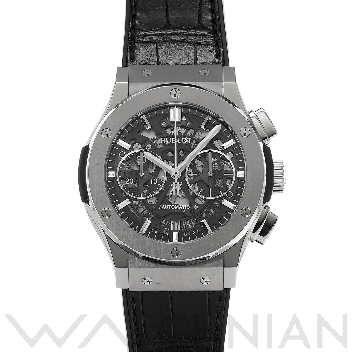 ウブロ / HUBLOT クラシックフュージョン アエロフュージョン チタニウム 525.NX.0170.LR スケルトン メンズ 時計 【中古】【wristwatch】
