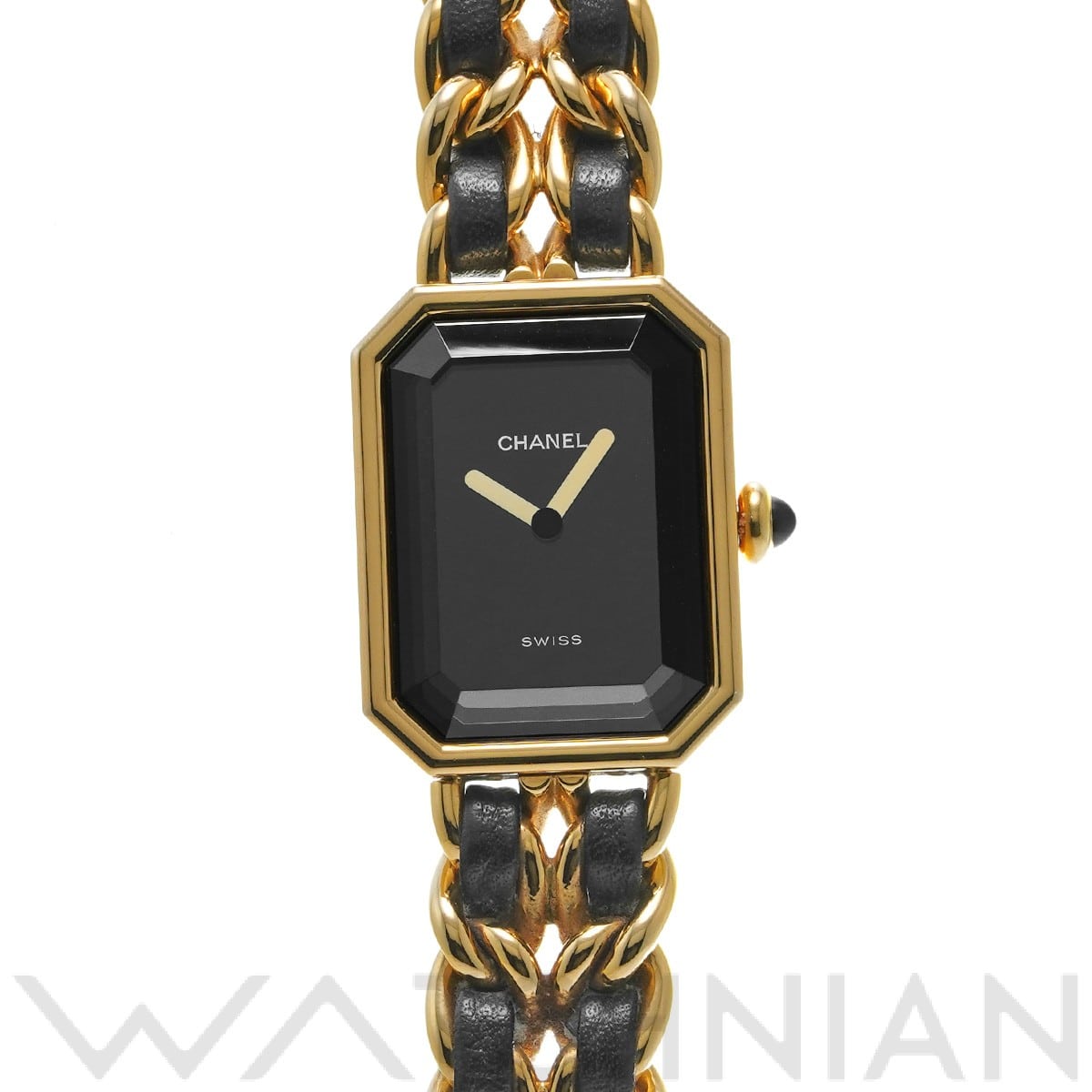 シャネル / CHANEL プルミエール M H0001 ブラック レディース 時計 【中古】【wristwatch】