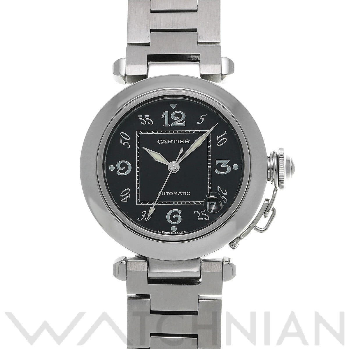 カルティエ / CARTIER パシャC W31043M7 ブラック ユニセックス 時計 【中古】【wristwatch】