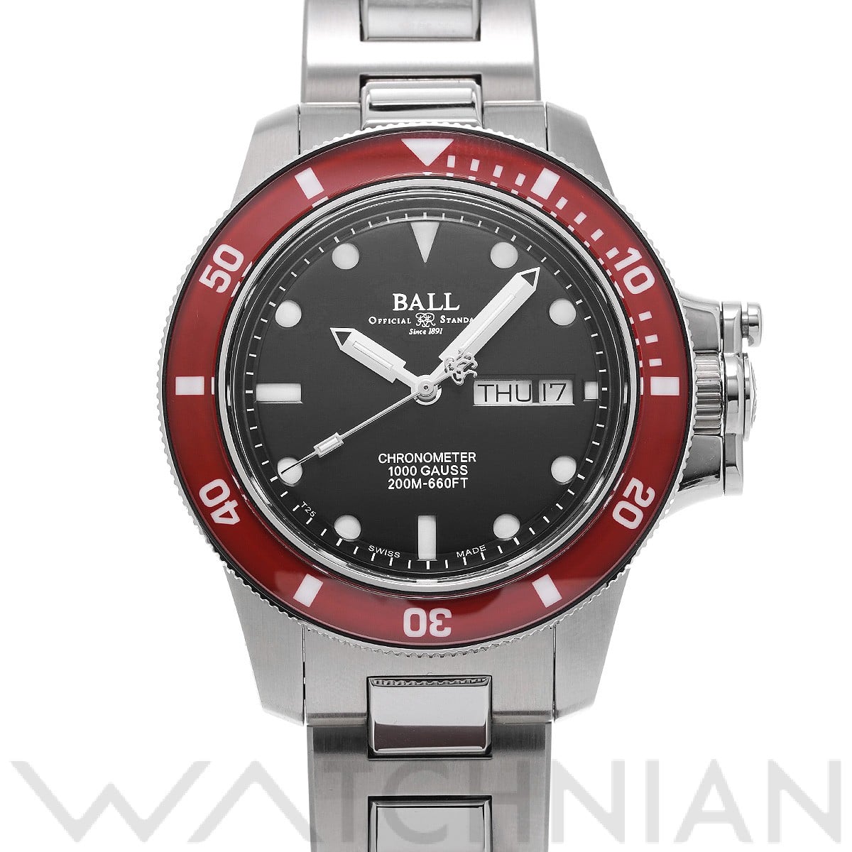 ボールウォッチ / BALLWATCH エンジニア ハイドロカーボン オリジナル DM2118B-S2CJ-BK ブラック メンズ 時計 【中古】【wristwatch】