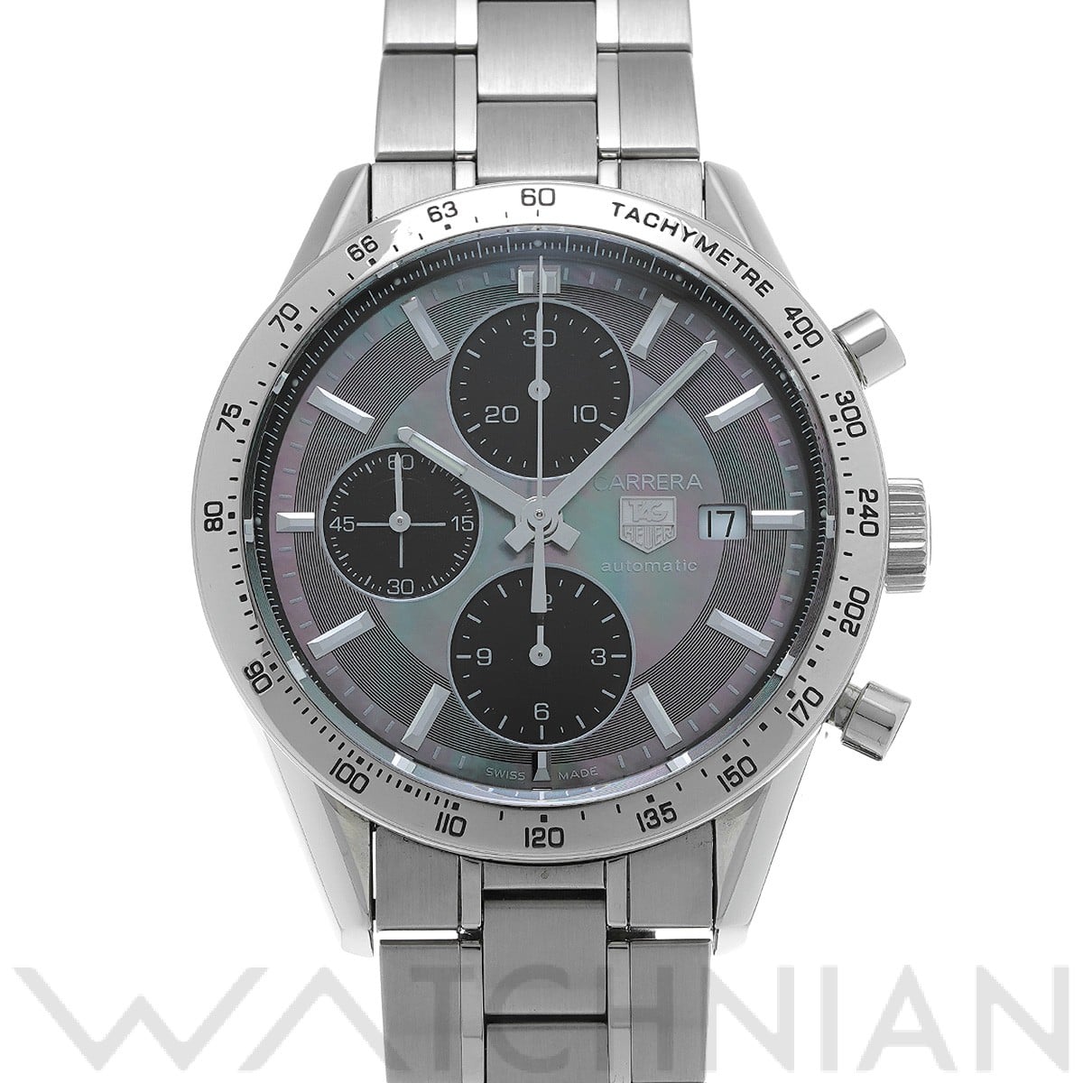 タグ ホイヤー / TAG HEUER カレラ キャリバー16 クロノグラフ CV201P.BA0794 ブラックシェル/ブラック メンズ 時計 【中古】【wristwatch】