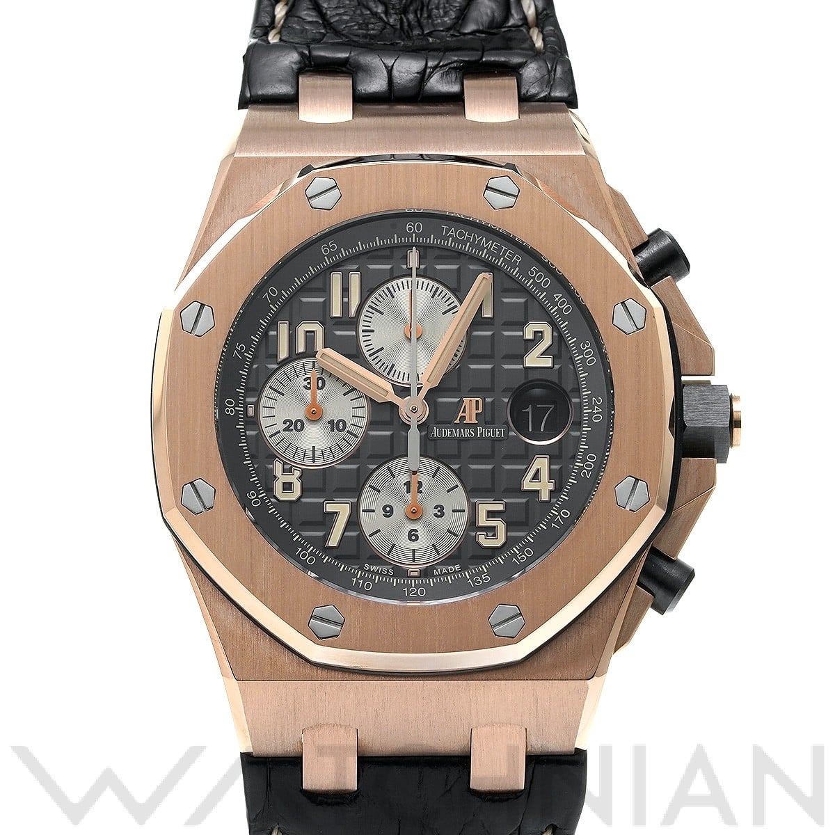 オーデマ ピゲ ロイヤルオーク オフショア クロノグラフ 26470OR.OO.A125CR.01 グレールテニウム/アイボリー メンズ 時計 【中古】【wristwatch】