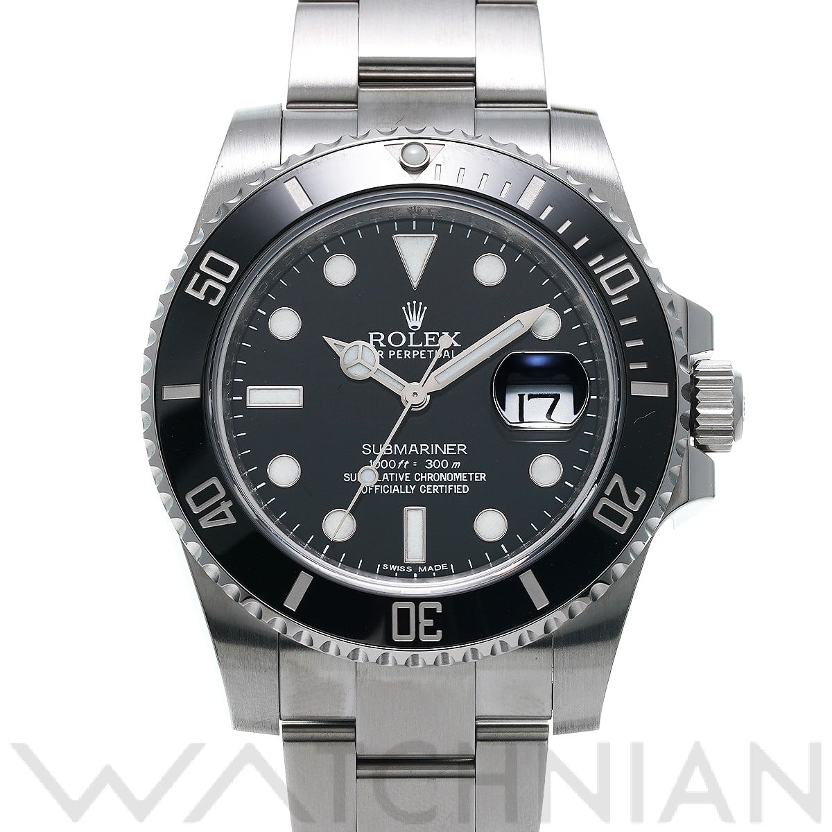 ロレックス サブマリーナ デイト 116610LN ブラック メンズ 時計 【中古】【wristwatch】