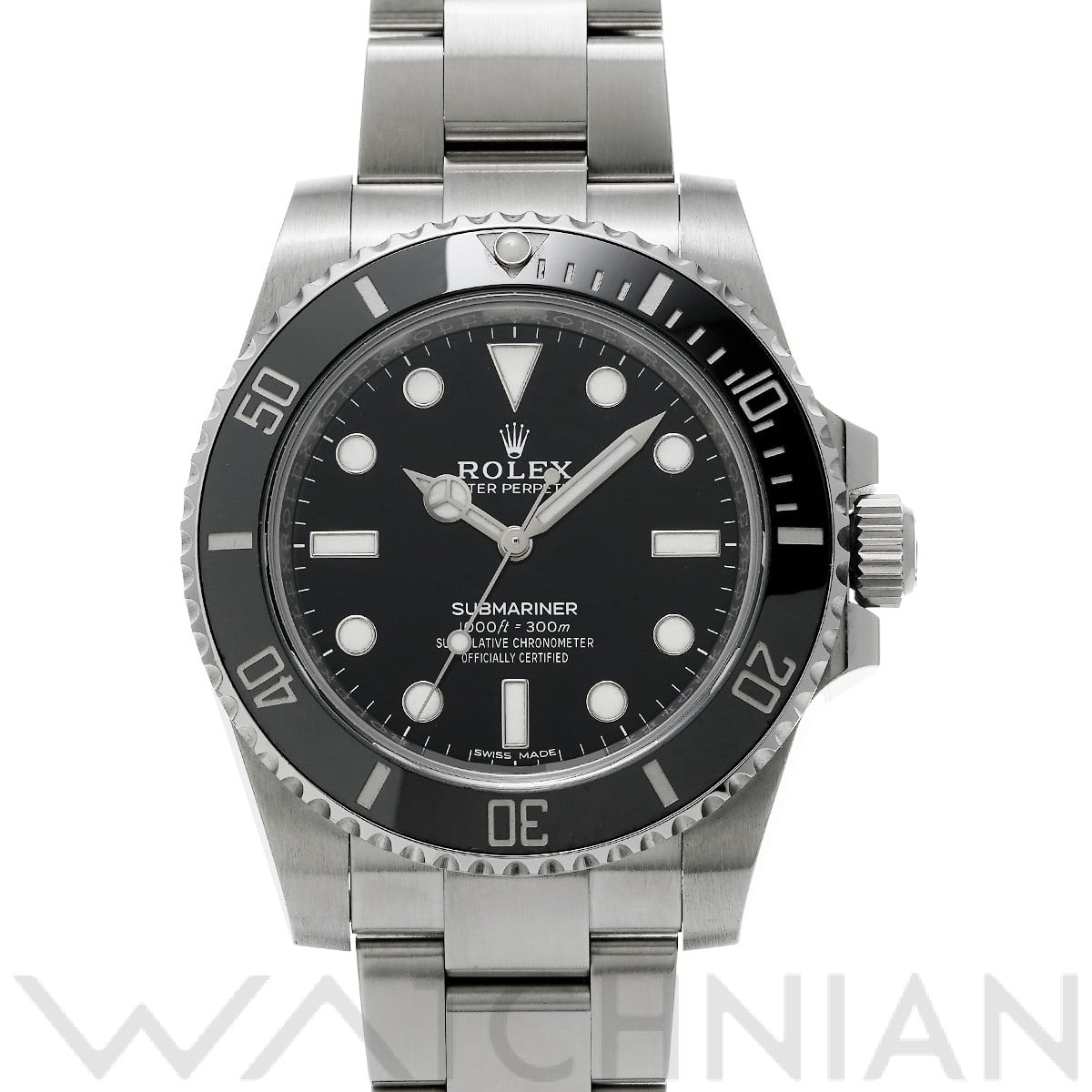 ロレックス サブマリーナ 114060 ブラック メンズ 時計 【中古】【wristwatch】