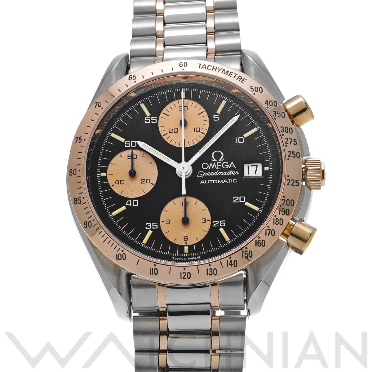 オメガ / OMEGA スピードマスター デイト 3316.50 ブラック/ゴールド メンズ 時計 【中古】【wristwatch】