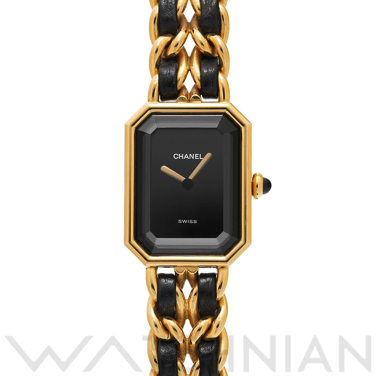 シャネル / CHANEL プルミエール M H0001 ブラック レディース 時計 【中古】【wristwatch】