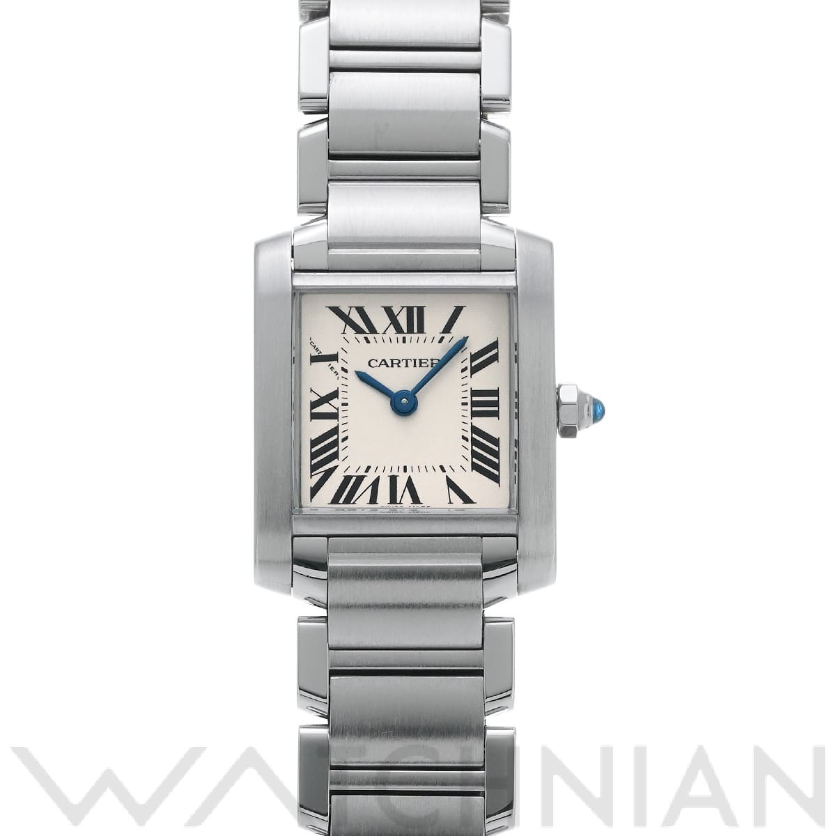 カルティエ / CARTIER タンク フランセーズ SM W51008Q3 シルバー レディース 時計 【中古】【wristwatch】