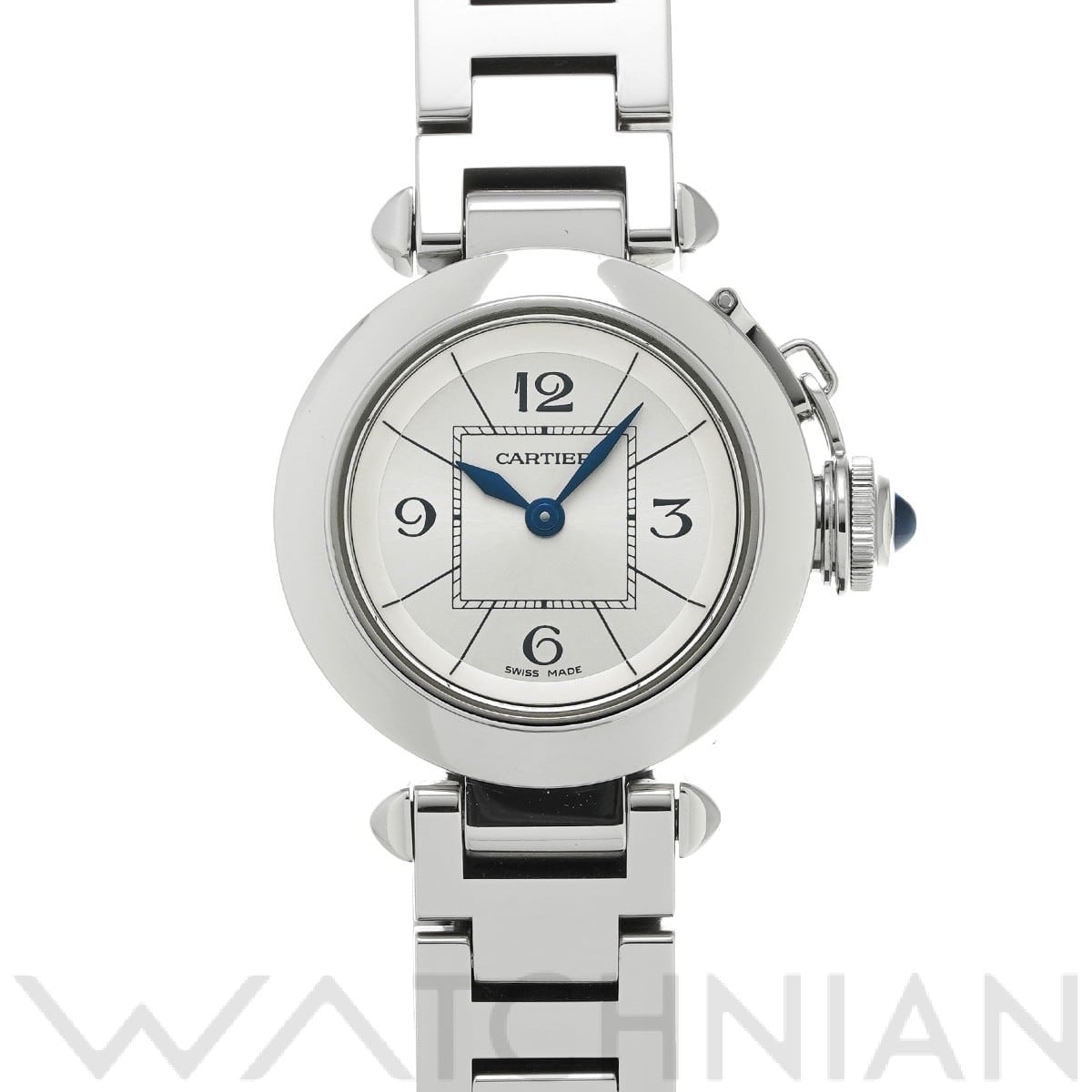 カルティエ / CARTIER ミスパシャ W3140007 シルバー レディース 時計 【中古】【wristwatch】