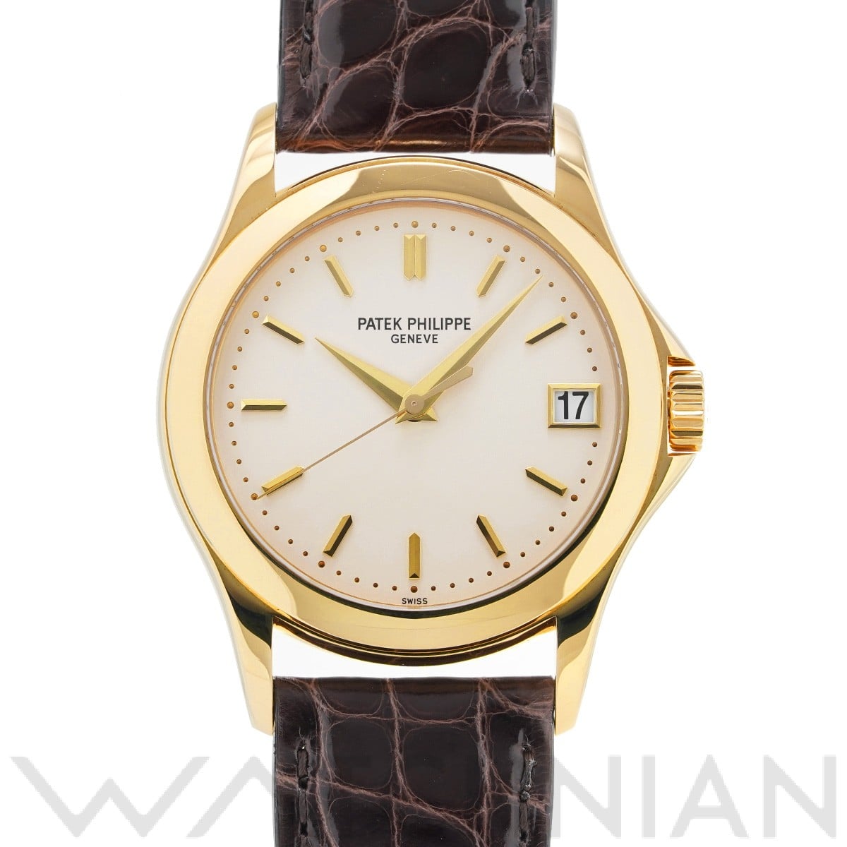 パテック フィリップ カラトラバ 5107J-001 オパーリン メンズ 時計 【中古】【wristwatch】