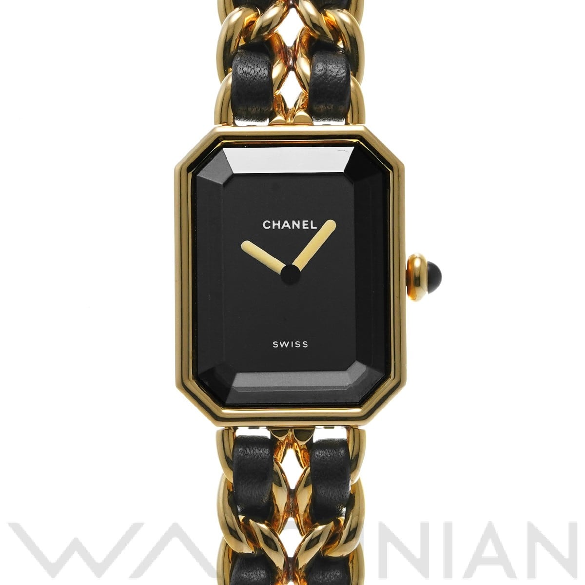 シャネル / CHANEL プルミエール M H0001 ブラック レディース 時計 【中古】【wristwatch】