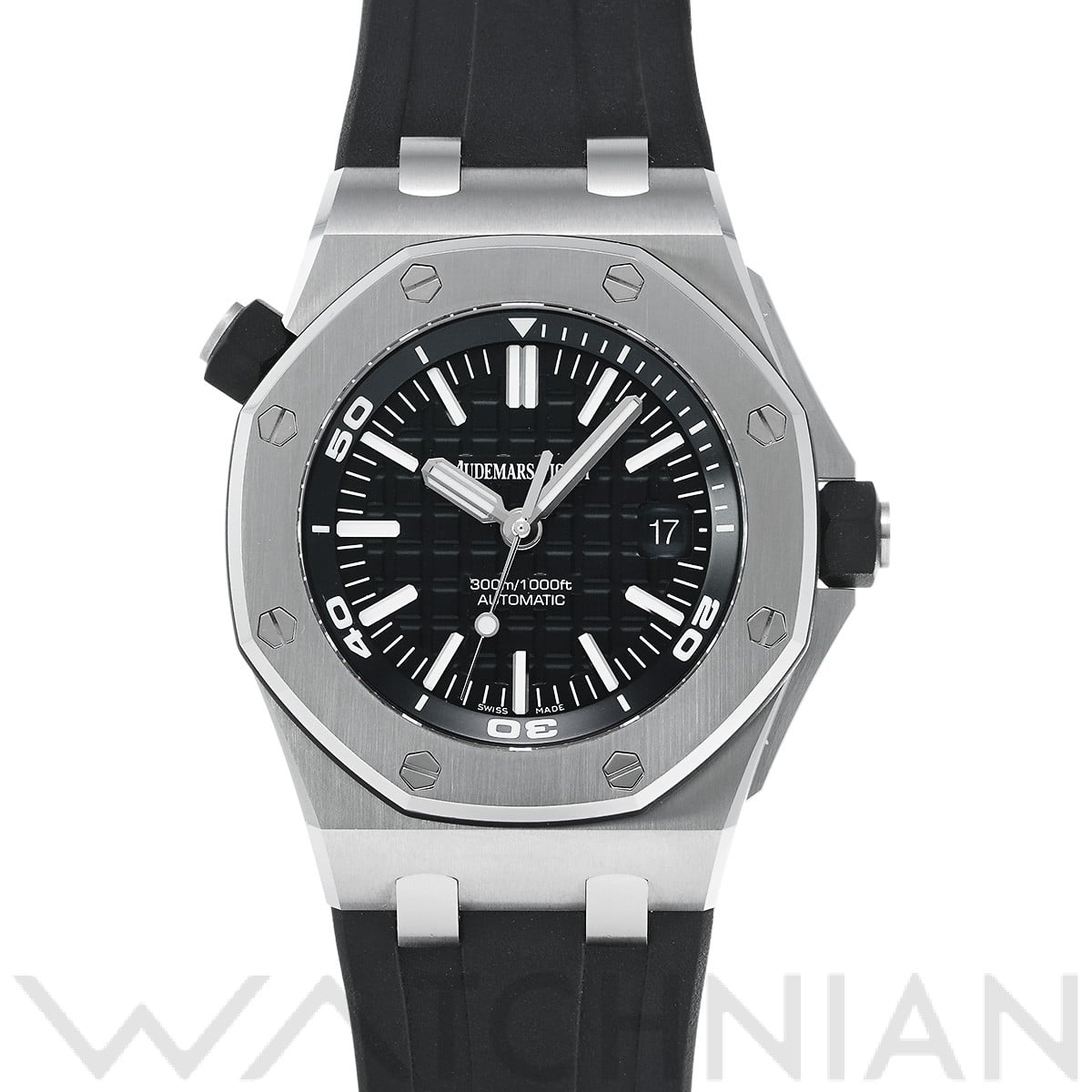 オーデマ ピゲ ロイヤルオーク オフショア ダイバー 15710ST.OO.A002CA.01 ブラック メンズ 時計 【中古】【wristwatch】