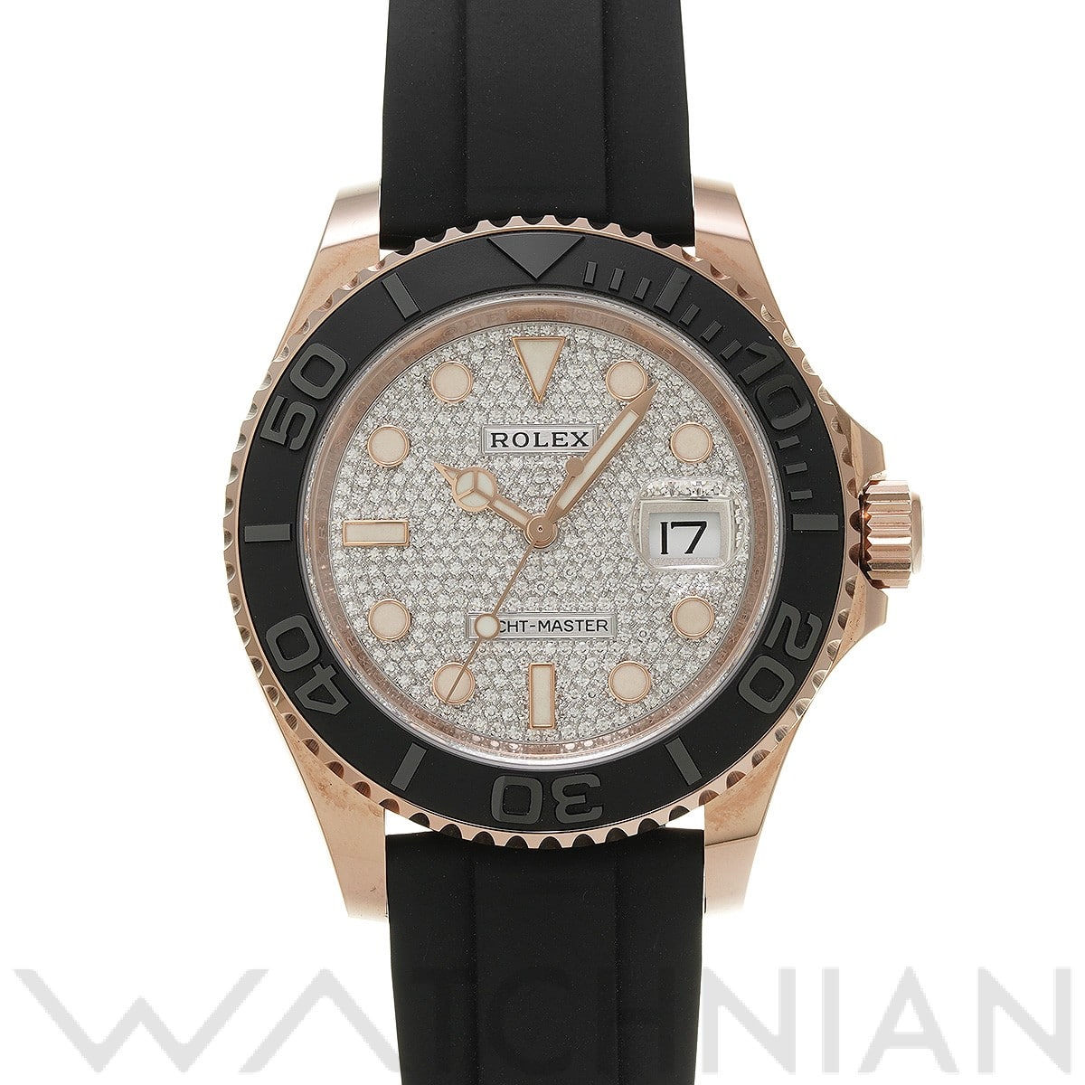 ロレックス / ROLEX ヨットマスター 40 126655 パヴェダイヤモンド メンズ 時計 【中古】【wristwatch】