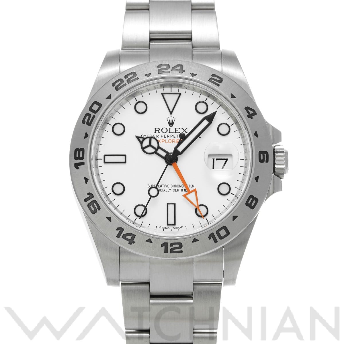 ロレックス エクスプローラーII 216570 ホワイト メンズ 時計 【中古】【wristwatch】