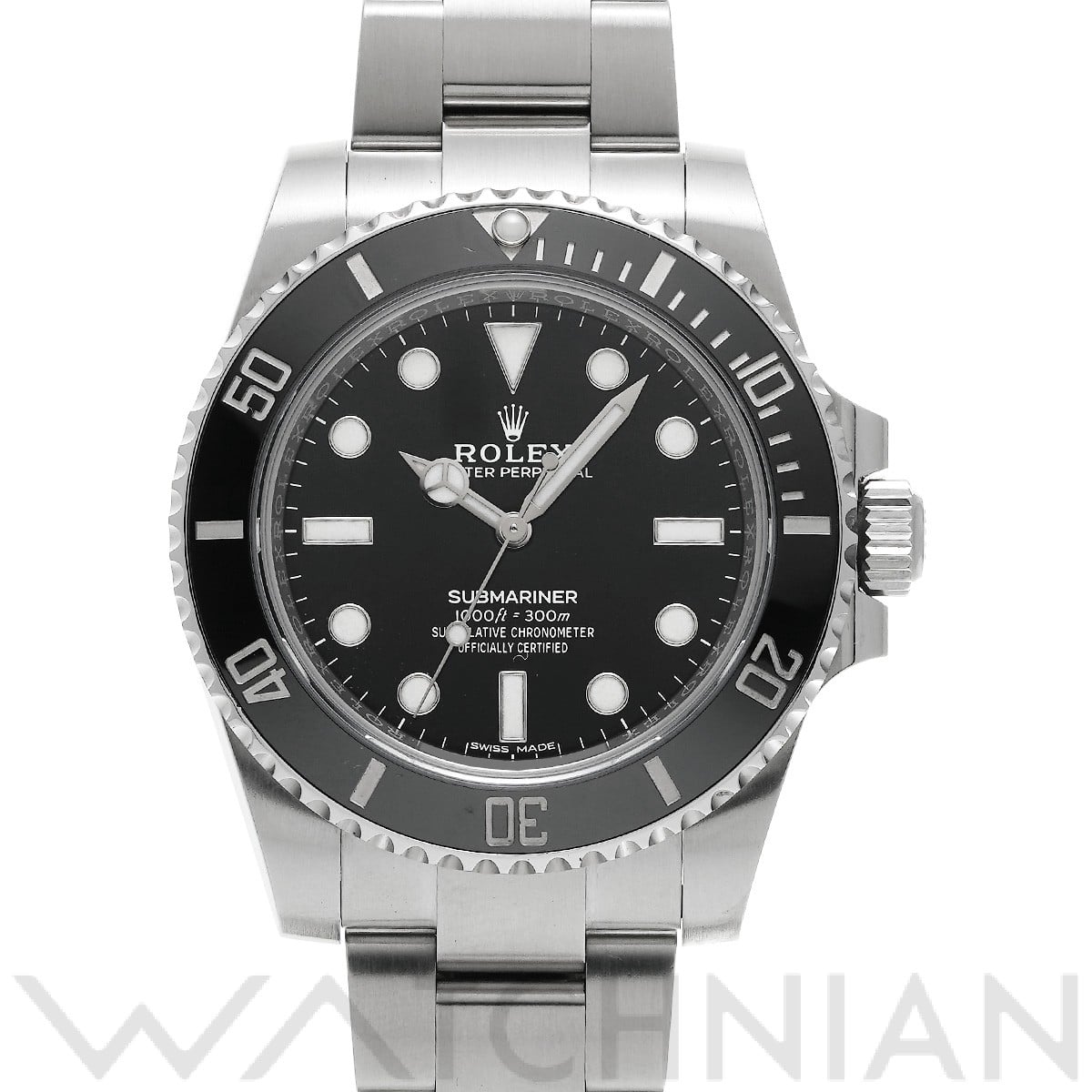 ロレックス サブマリーナ 114060 ブラック メンズ 時計 【中古】【wristwatch】