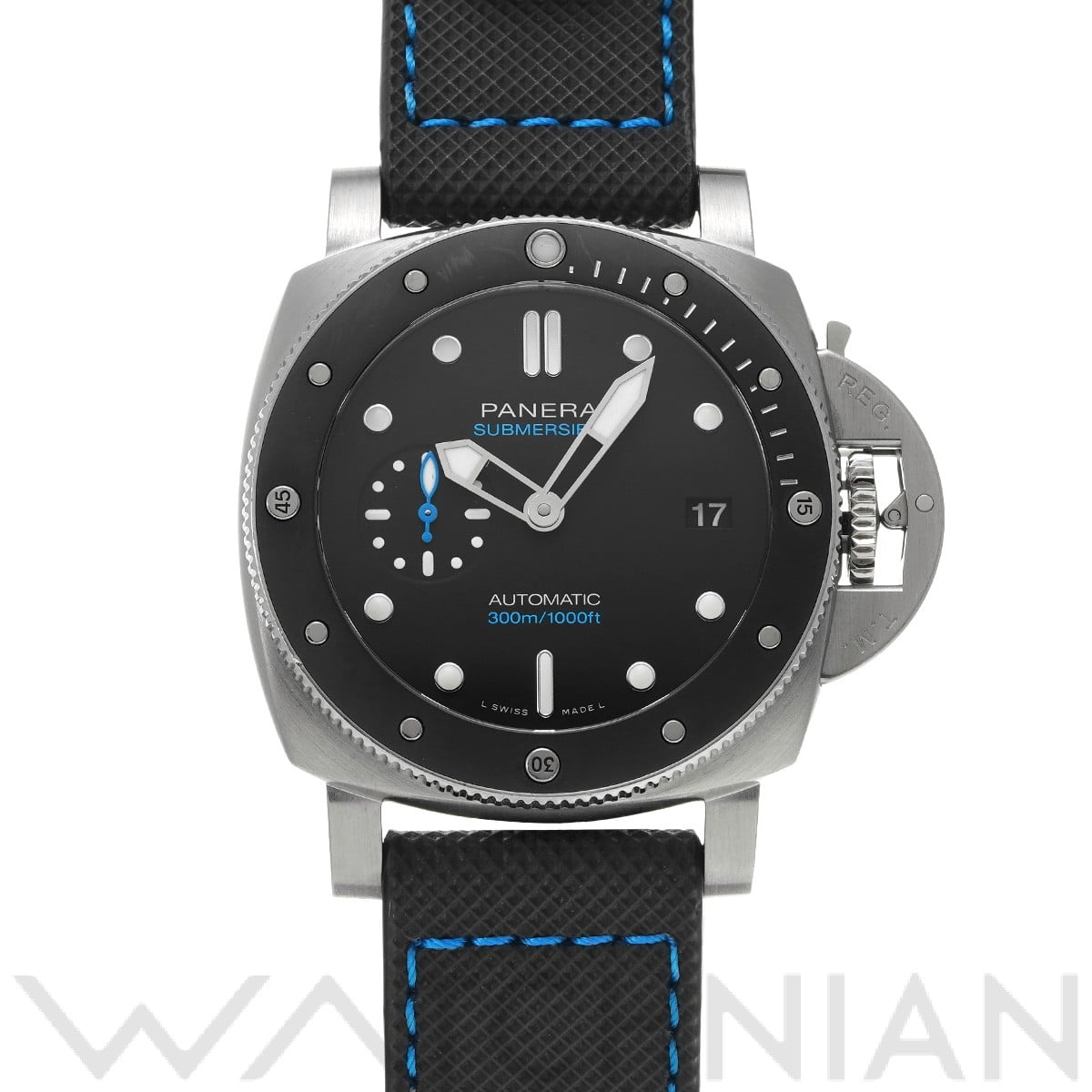 サブマーシブル PAM00683 W番(2020年製造) ブラック パネライ PANERAI メンズ 【中古】