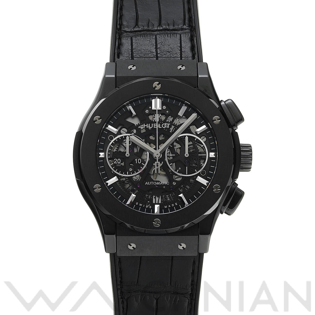 ウブロ / HUBLOT クラシックフュージョン アエロフュージョン ブラックマジック 525.CM.0170.RX スケルトン メンズ 時計 【中古】【wristwatch】