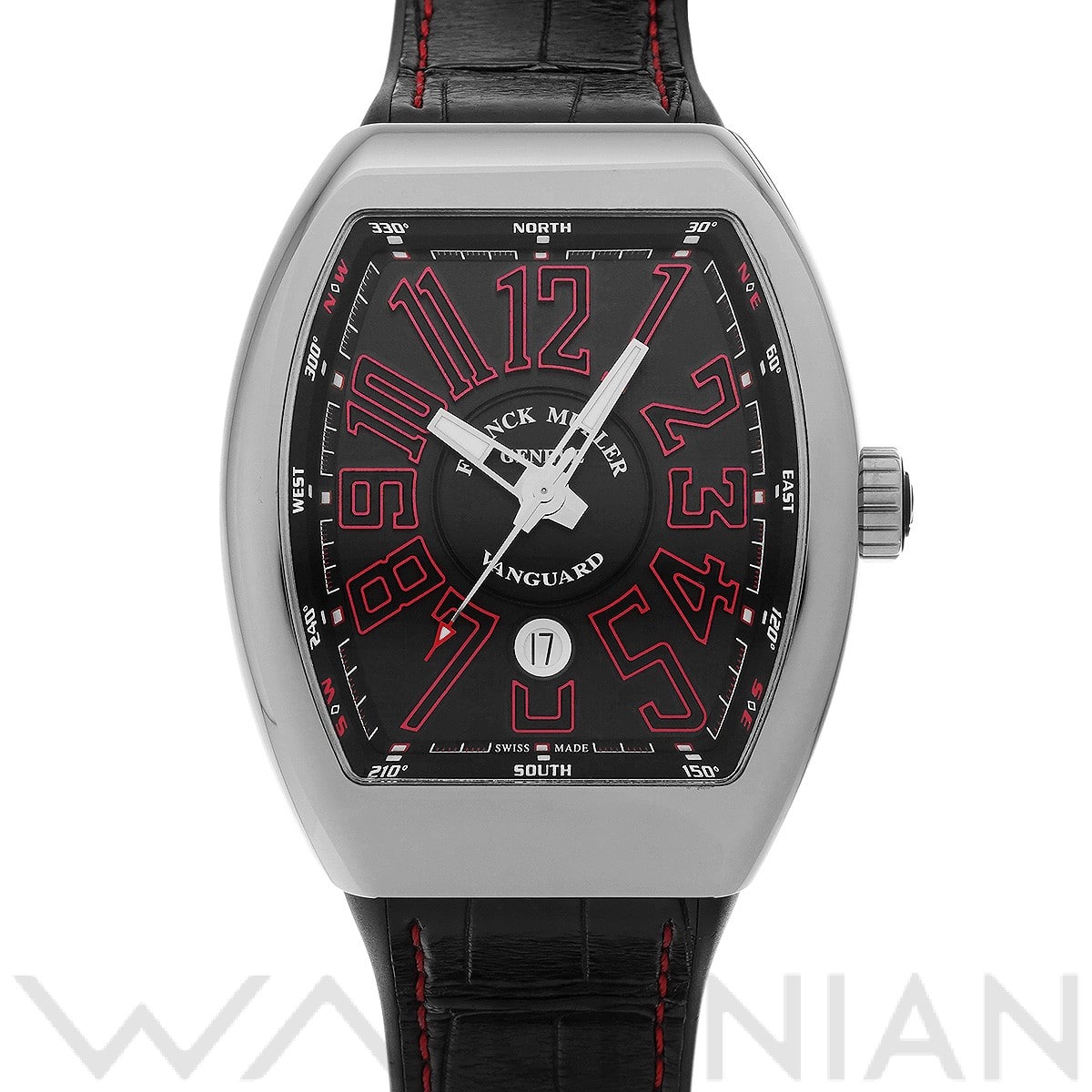 ヴァンガード V45SCDT ACNR ブラック フランクミュラー FRANCK MULLER メンズ 【中古】