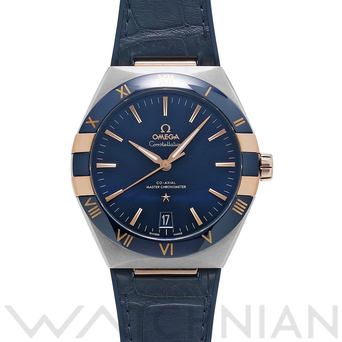 オメガ コンステレーション コーアクシャル マスタークロノメーター 131.23.41.21.03.001 ブルー メンズ 時計 【中古】【wristwatch】