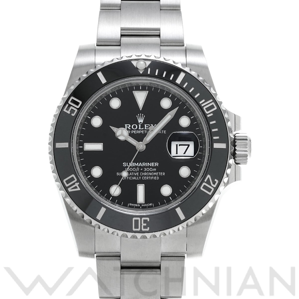 ロレックス サブマリーナ デイト 116610LN ブラック メンズ 時計 【中古】【wristwatch】