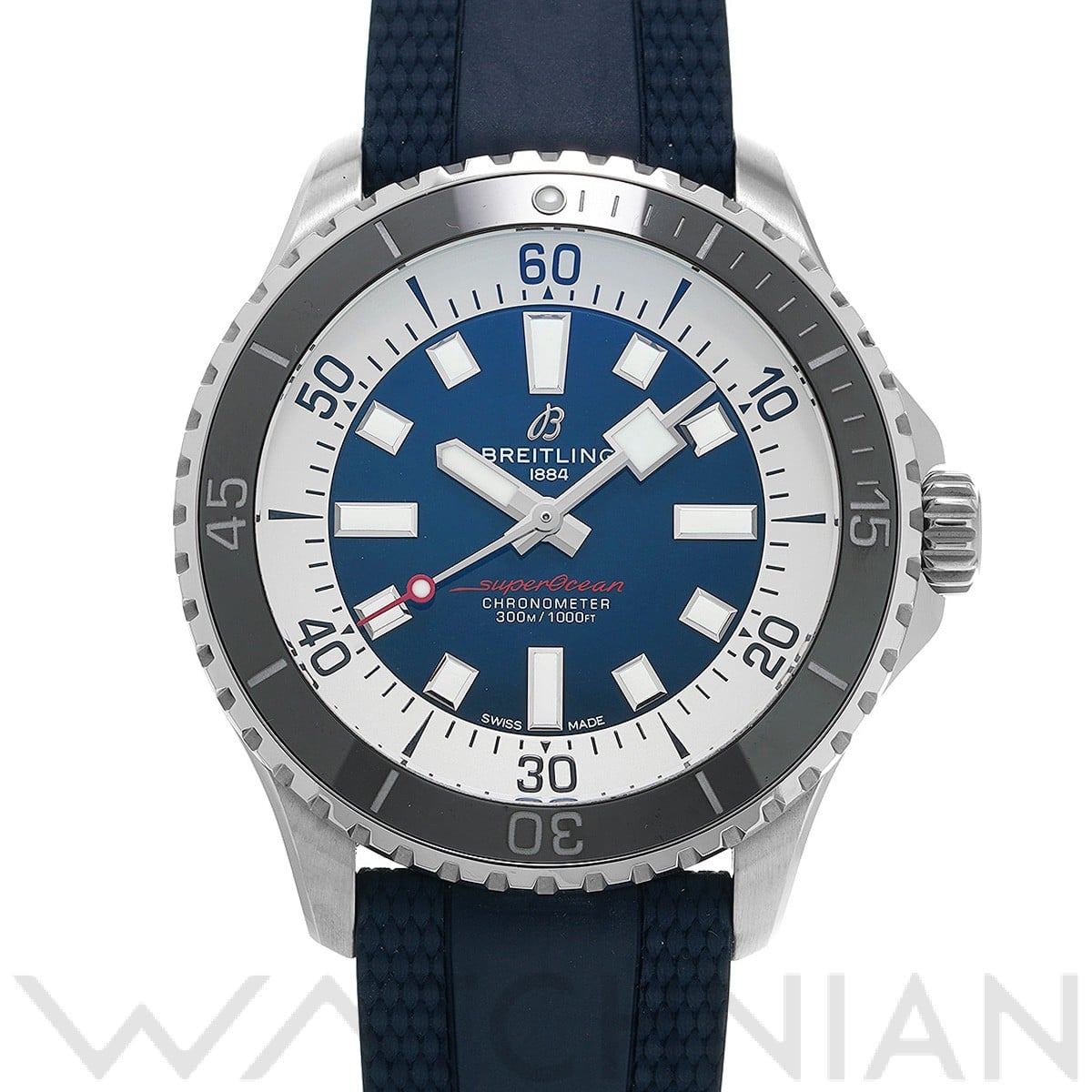 ブライトリング スーパーオーシャン オートマチック 44 A17376211C1A1 ブルー メンズ 時計 【中古】【wristwatch】