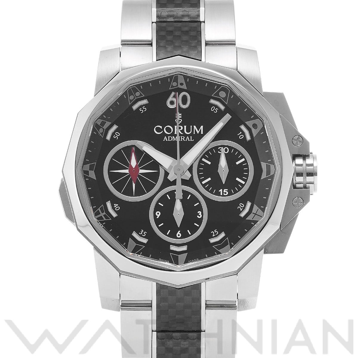コルム CORUM 395.111.98/F371 BL12 ブラック メンズ 腕時計 - 腕時計 ...