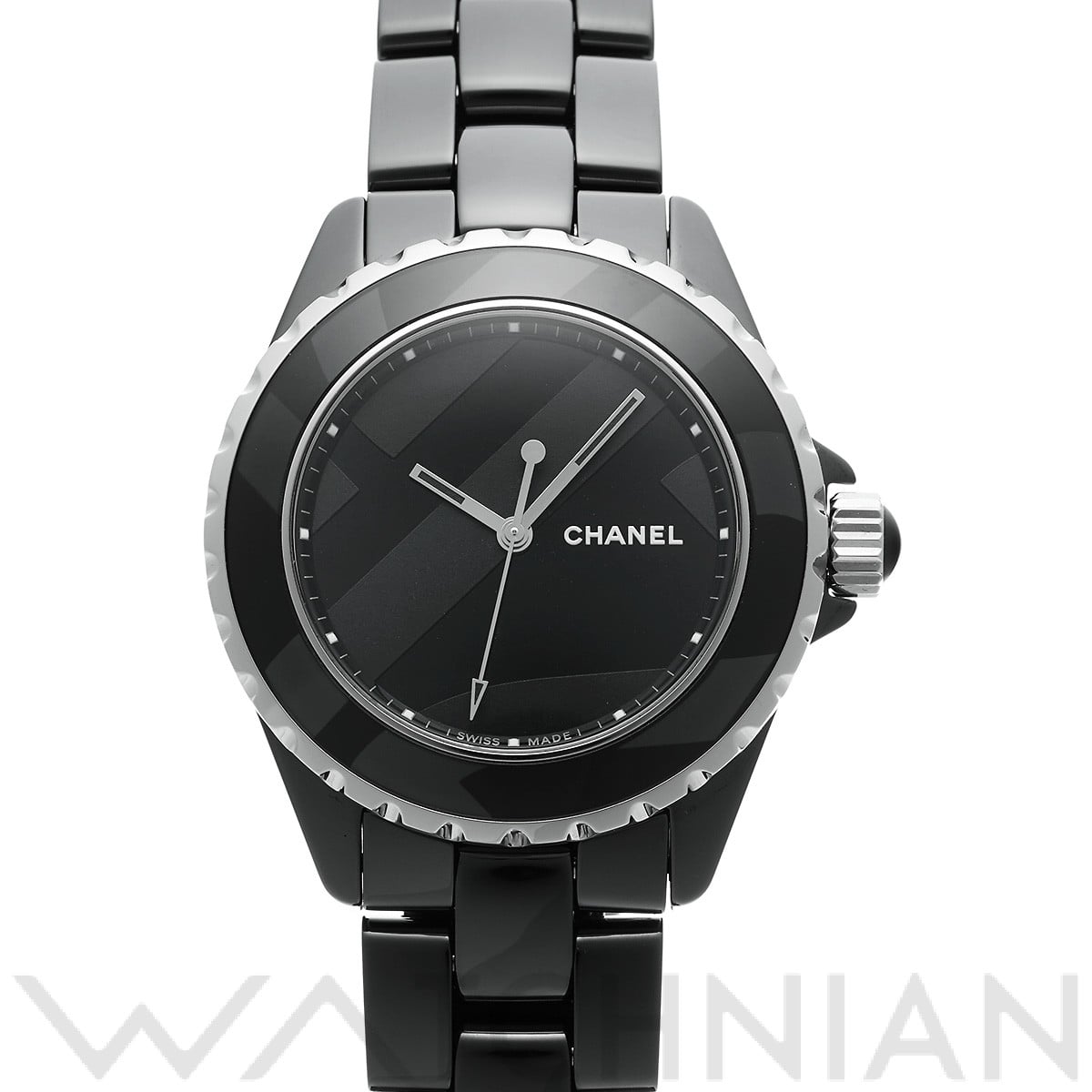 シャネル / CHANEL J12 アンタイトル 38MM H5581 ブラック メンズ 時計 【中古】【wristwatch】