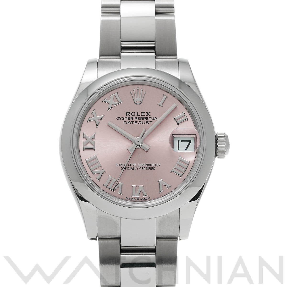 ロレックス デイトジャスト 31 278240 ピンク ユニセックス 時計 【中古】【wristwatch】