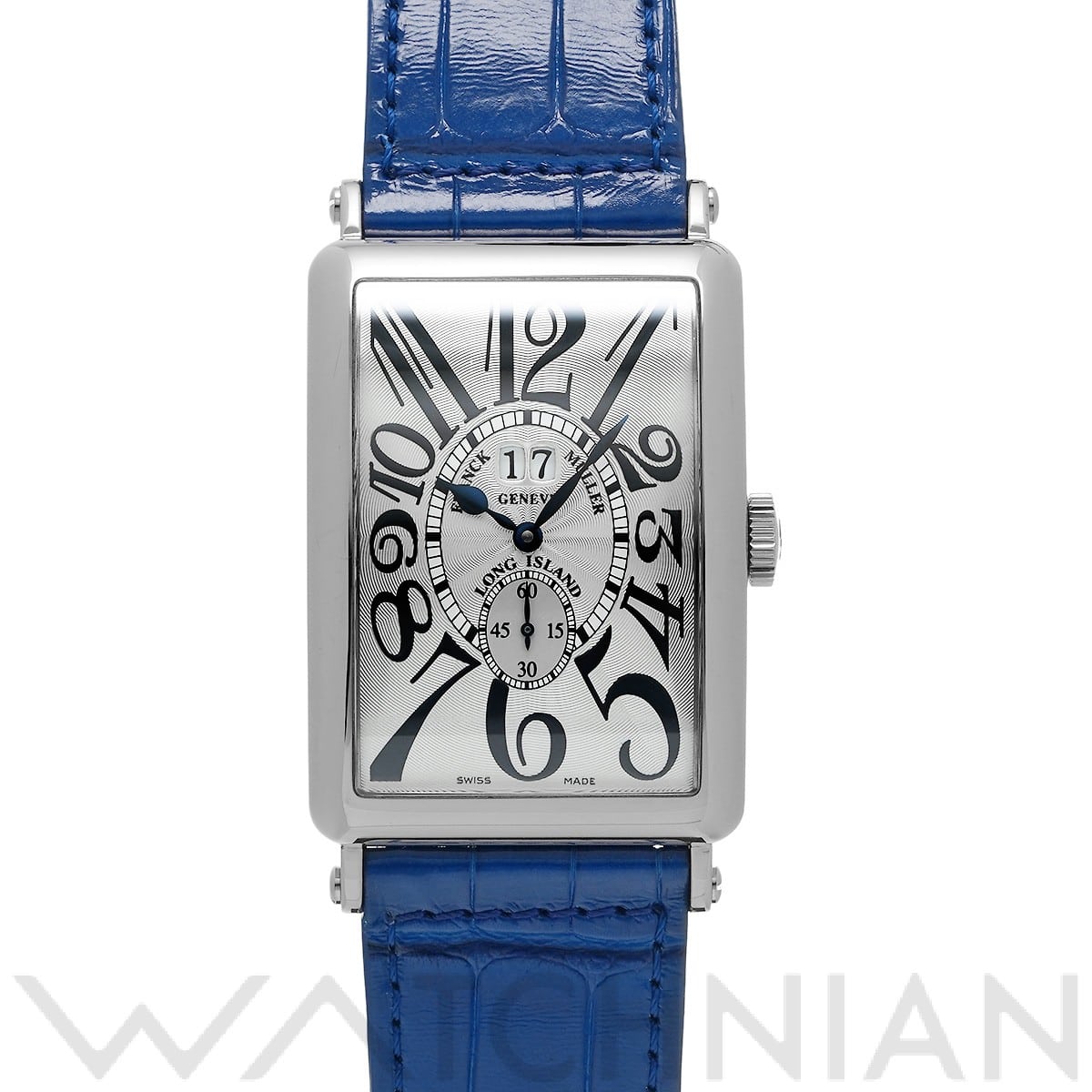 フランクミュラー / FRANCK MULLER ロングアイランド グランギシェ 1200S6GG シルバー メンズ 時計 【中古】【wristwatch】