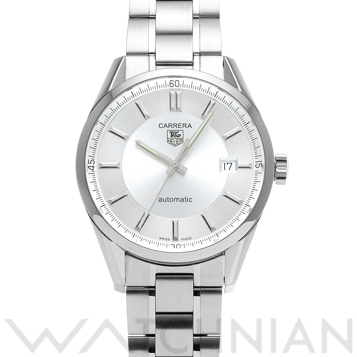 タグ ホイヤー / TAG HEUER カレラ キャリバー5 WV211A.BA0787 シルバー メンズ 時計 【中古】【wristwatch】