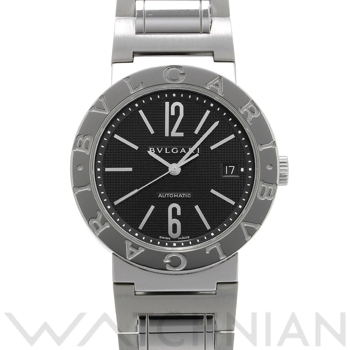 ブルガリ / BVLGARI ブルガリブルガリ BB38BSSD ブラック メンズ 時計 【中古】【wristwatch】