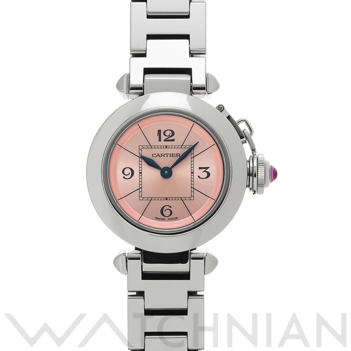 カルティエ / CARTIER ミスパシャ W3140008 ピンク レディース 時計 【中古】【wristwatch】