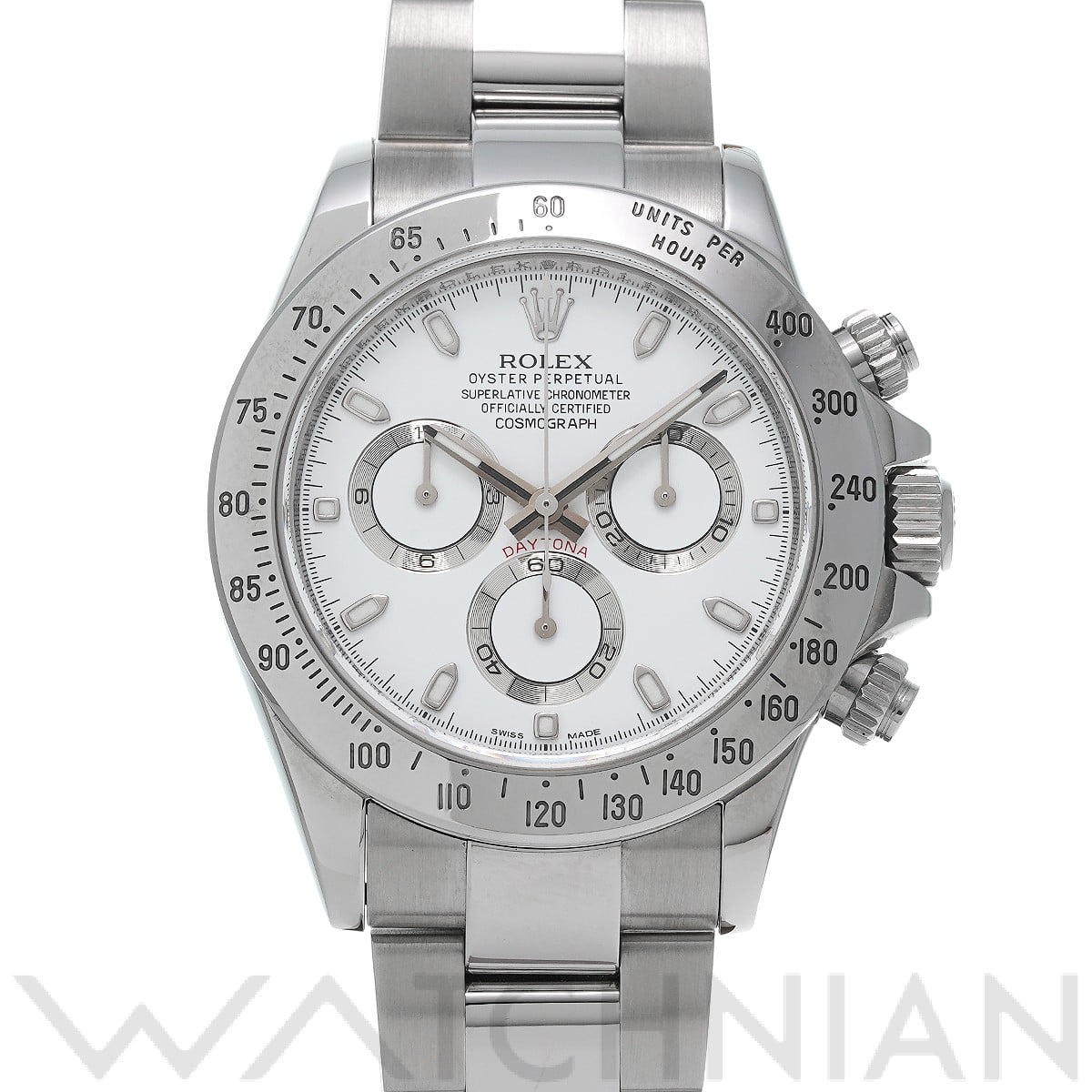 ロレックス コスモグラフ デイトナ 116520 ホワイト メンズ 時計 【中古】【wristwatch】