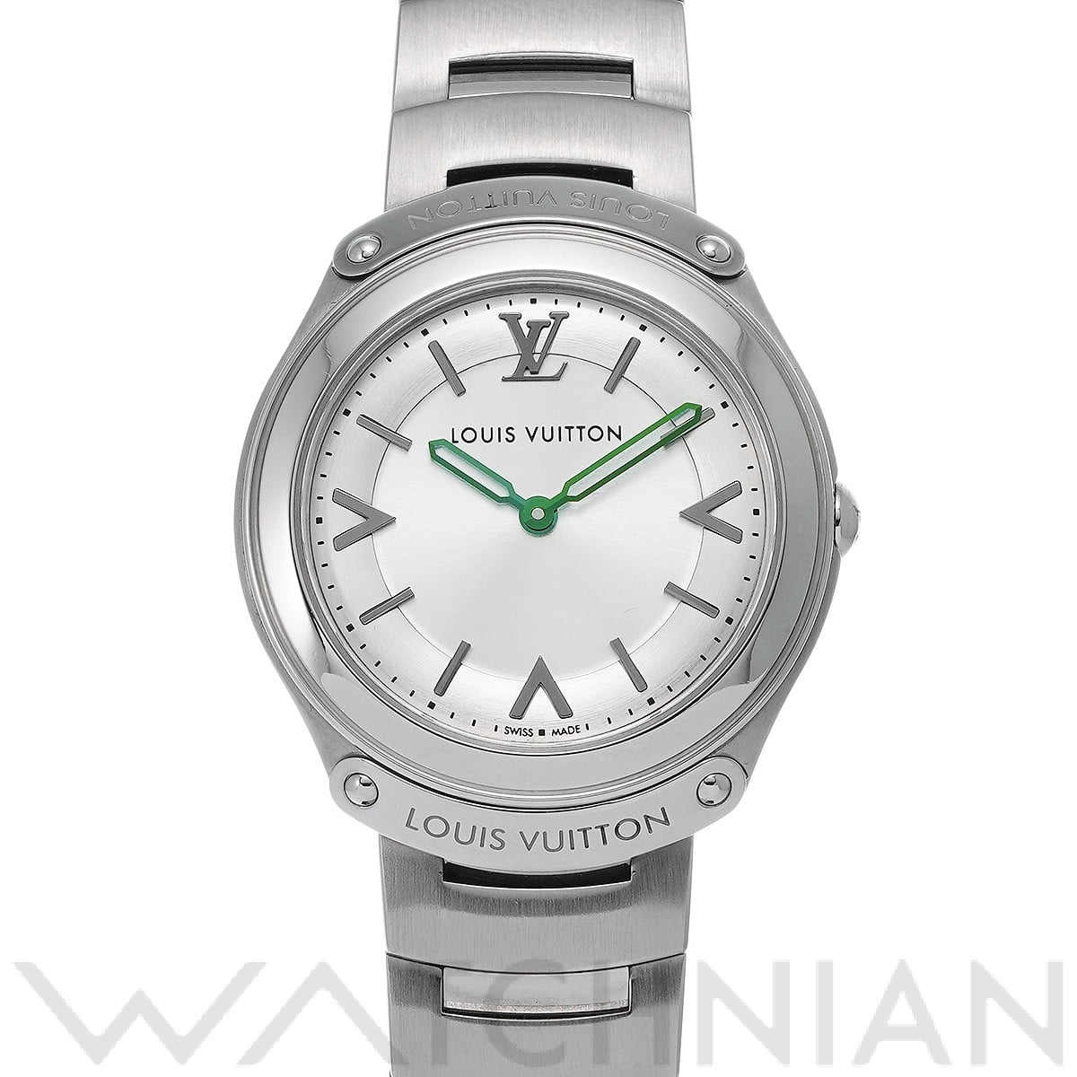 ルイ ヴィトン / LOUIS VUITTON フィフティファイブ 31mm Q6J000 シルバー レディース 時計 【中古】【wristwatch】