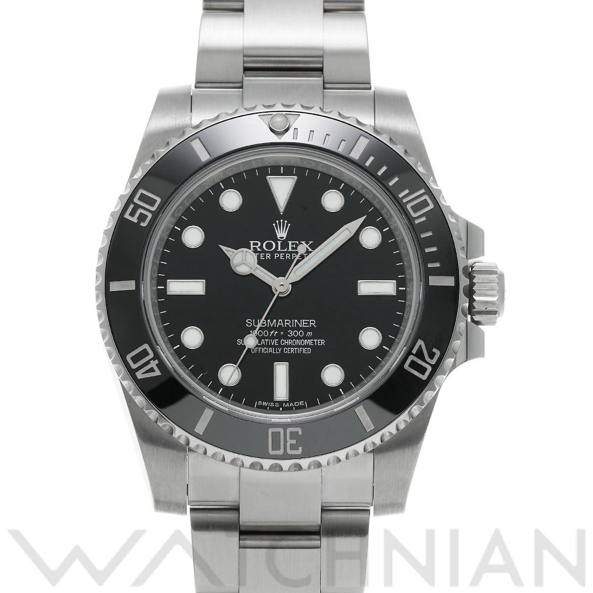 ロレックス サブマリーナ 114060 ブラック メンズ 時計 【中古】【wristwatch】