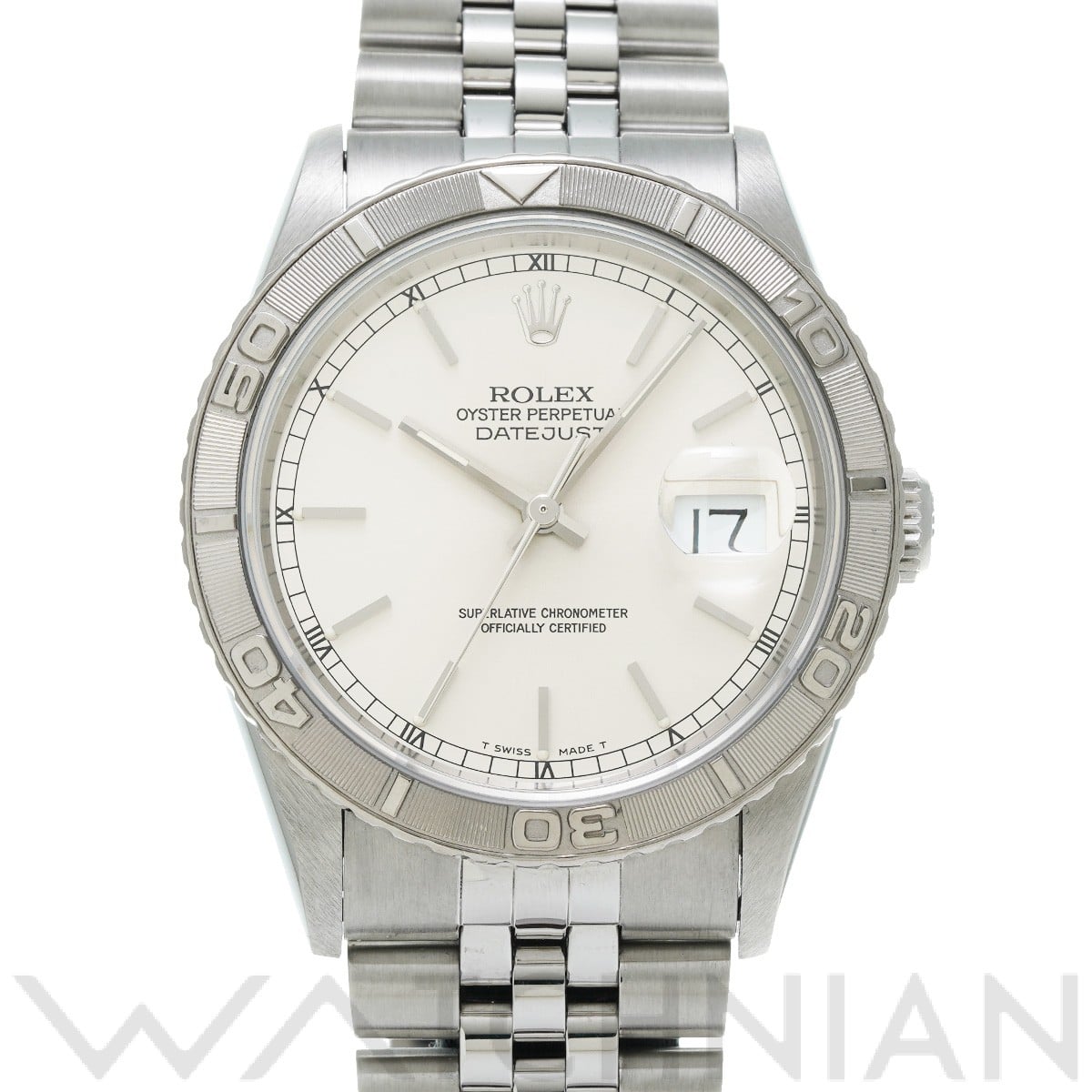 ロレックス デイトジャスト サンダーバード 16264 シルバー メンズ 時計 【中古】【wristwatch】