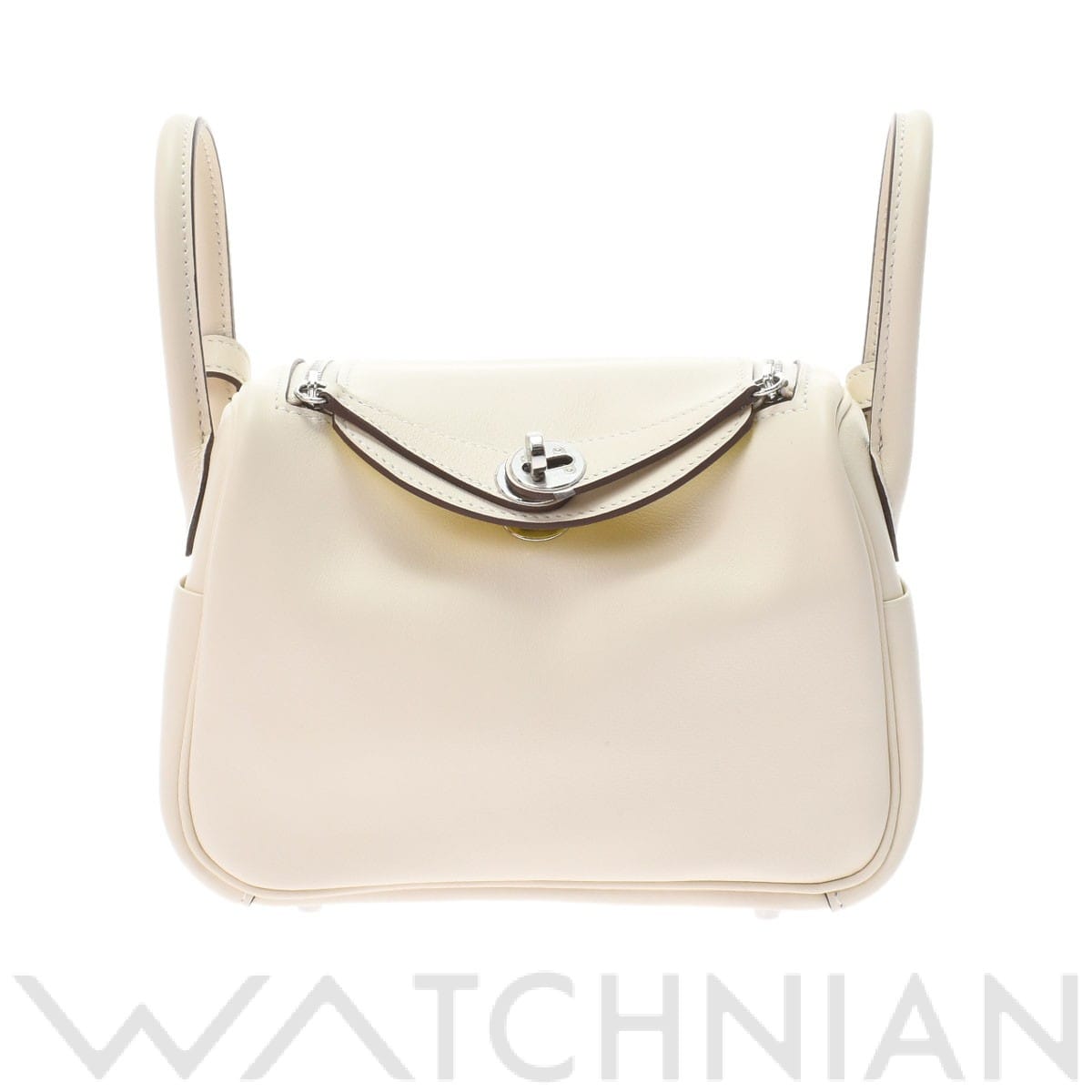 エルメス / HERMES リンディ ミニ ヴェルソ クレ/ライム/パラジウム金具 ヴォースイフト レディース バッグ 【新品】【bag】