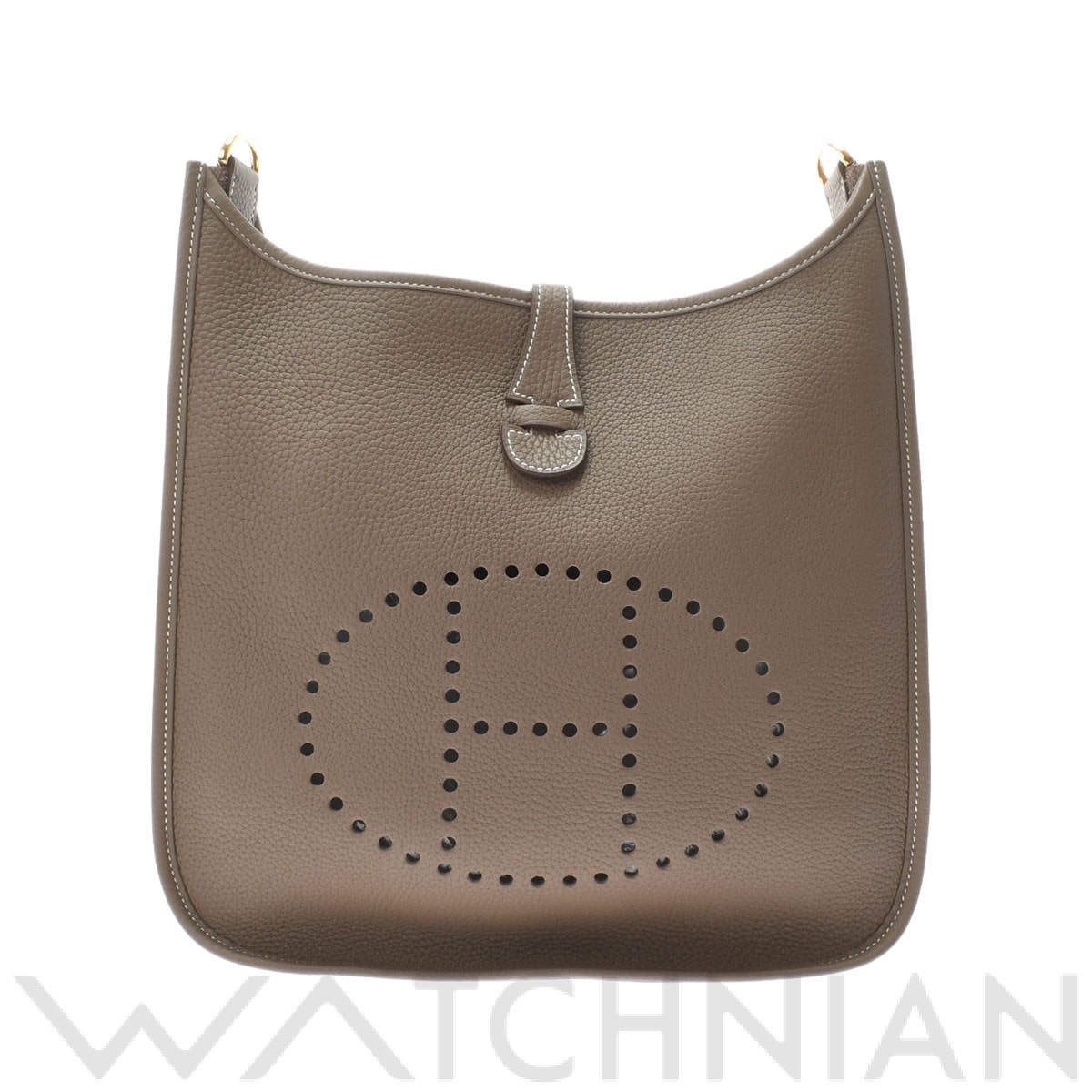 エルメス / HERMES エヴリン3 PM エトゥープ/ゴールド金具 トリヨンクレマンス レディース バッグ 【未使用】【bag】