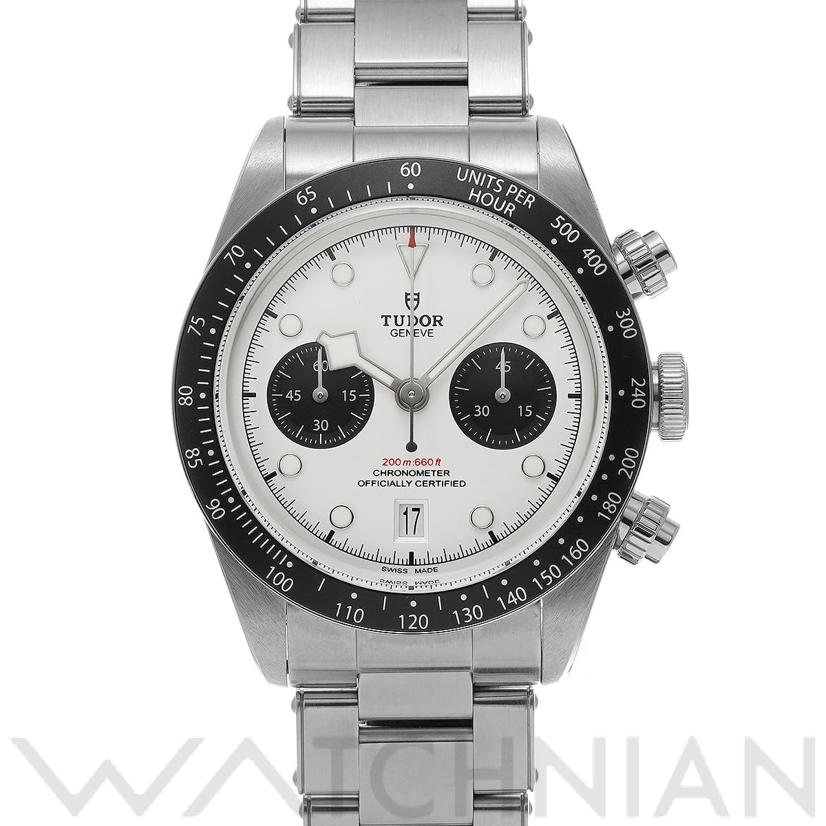 チューダー / チュードル / TUDOR ブラックベイ クロノ 79360N オパライン/ブラック メンズ 時計 【中古】【wristwatch】