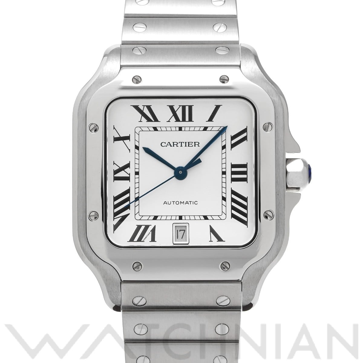 カルティエ / CARTIER サントス ドゥ カルティエ LM WSSA0018 シルバー メンズ 時計 【中古】【wristwatch】