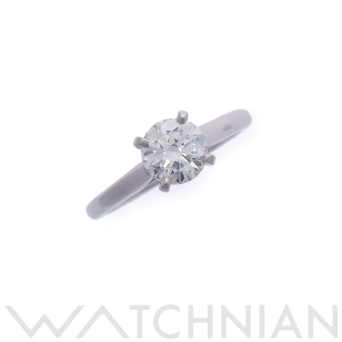 カルティエ ソリテールリング ダイヤ1.01ct #49 シルバー Pt950プラチナ レディース ジュエリー 【中古】【jewelry】
