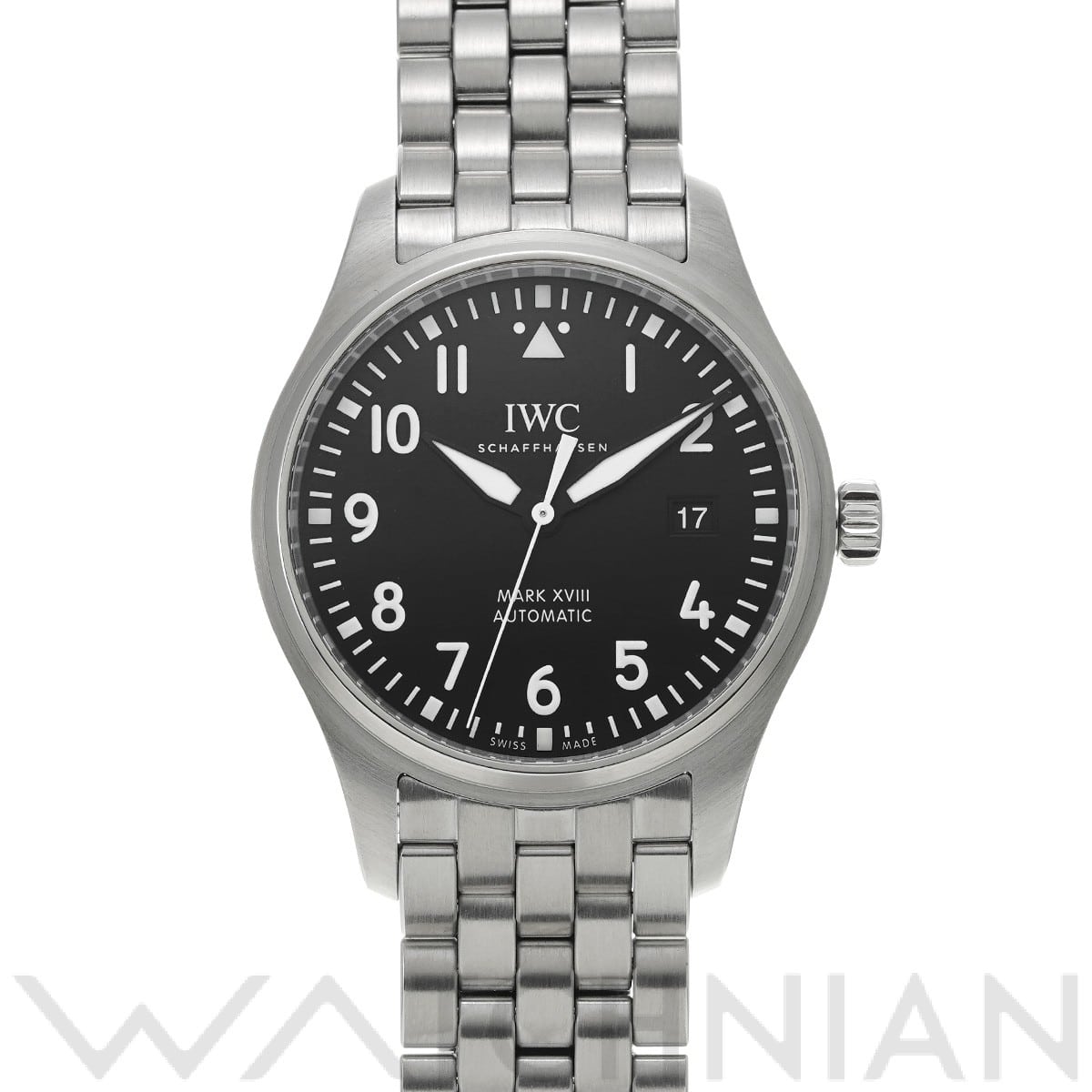 IWC パイロットウォッチ マーク XVIII IW327011 ブラック メンズ 時計 【中古】【wristwatch】
