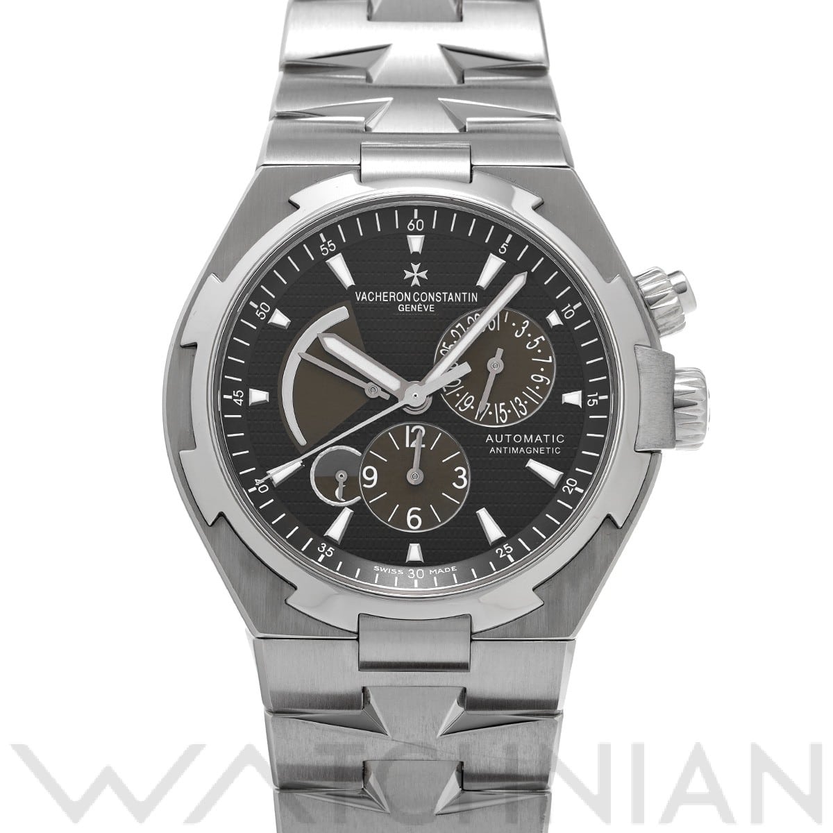 ヴァシュロン コンスタンタン / VACHERON CONSTANTIN オーバーシーズ デュアルタイム 47450/B01A-9227 ブラック/グレー メンズ 時計 【中古】【wristwatch】