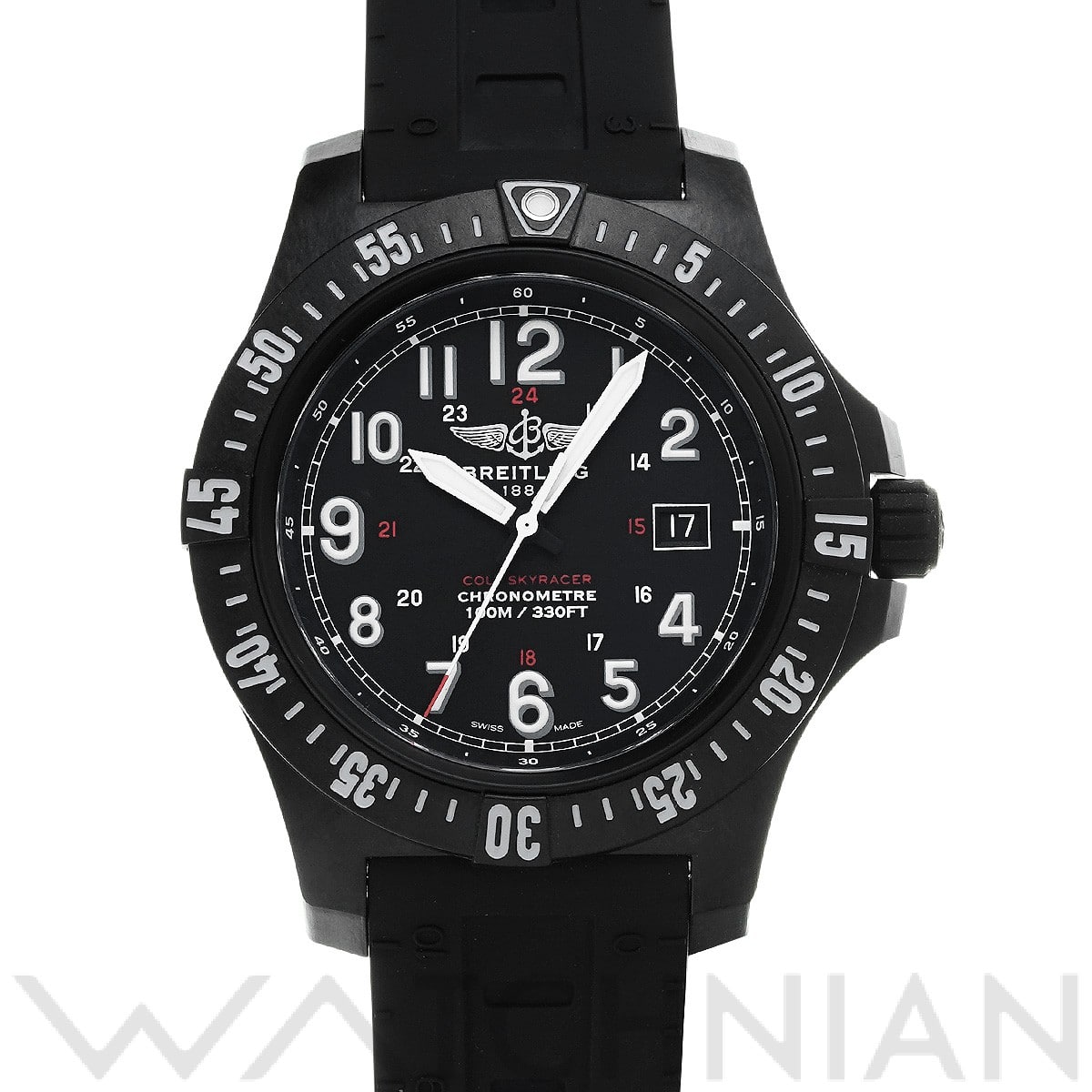 ブライトリング / BREITLING コルト スカイレーサー X74320E4/BF87 ブラック メンズ 時計 【中古】【wristwatch】