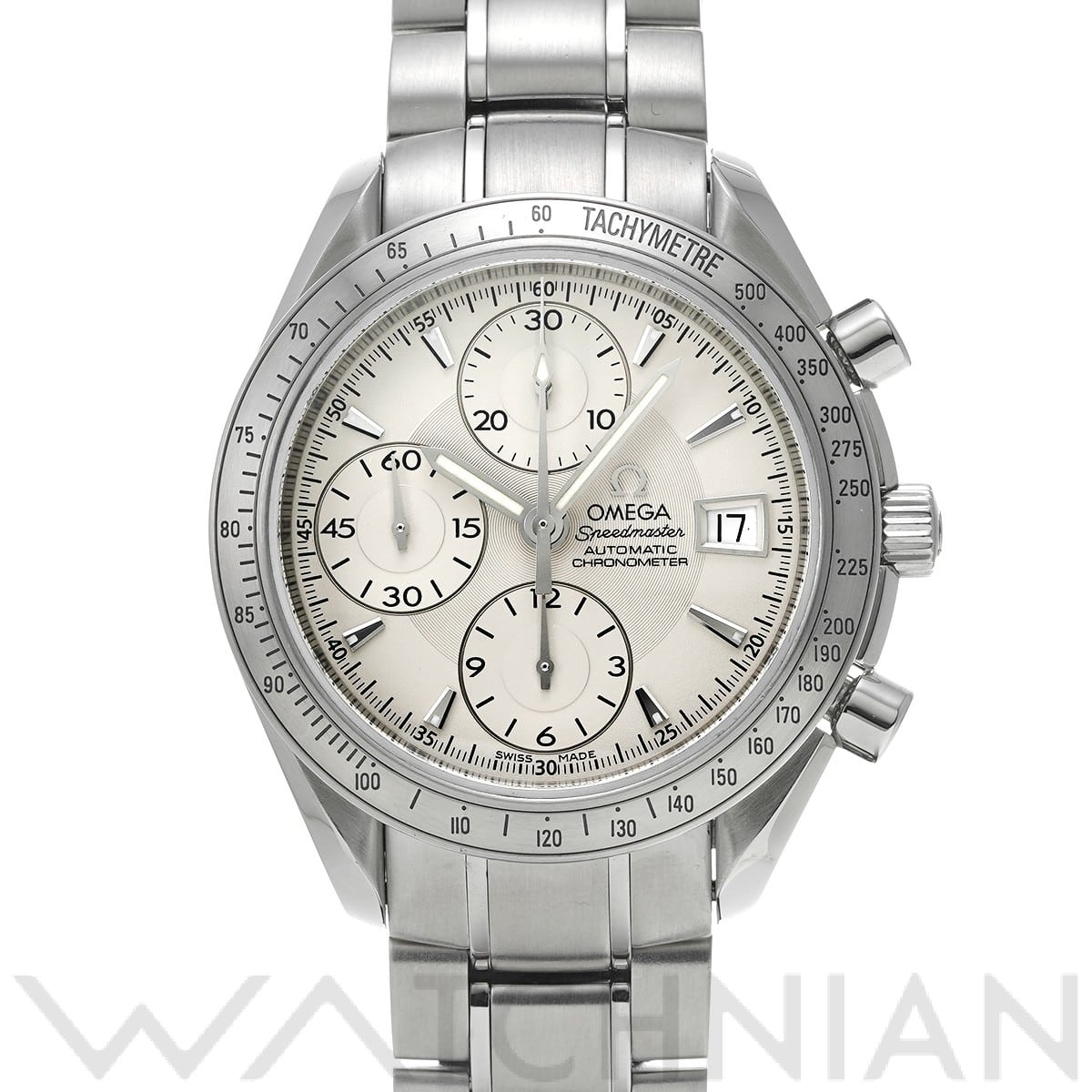オメガ / OMEGA スピードマスター デイト 3211.30 シルバー メンズ 時計 【中古】【wristwatch】