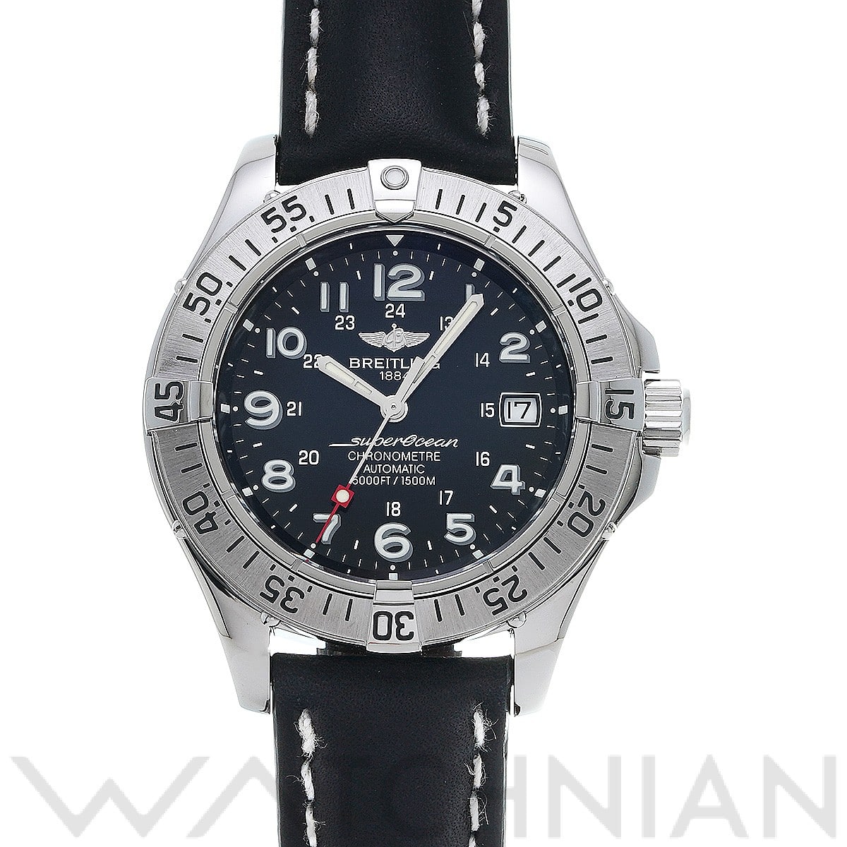 ブライトリング / BREITLING スーパーオーシャン A183B39KBA ブラック メンズ 時計 【中古】【wristwatch】