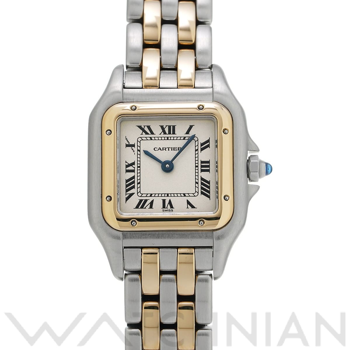 カルティエ パンテール SM W25029B6 シルバー レディース 時計 【中古】【wristwatch】
