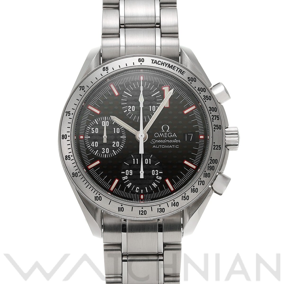 オメガ / OMEGA スピードマスター レーシング ミハエル・シューマッハ 2001 3519.50 ブラック メンズ 時計 【中古】【wristwatch】