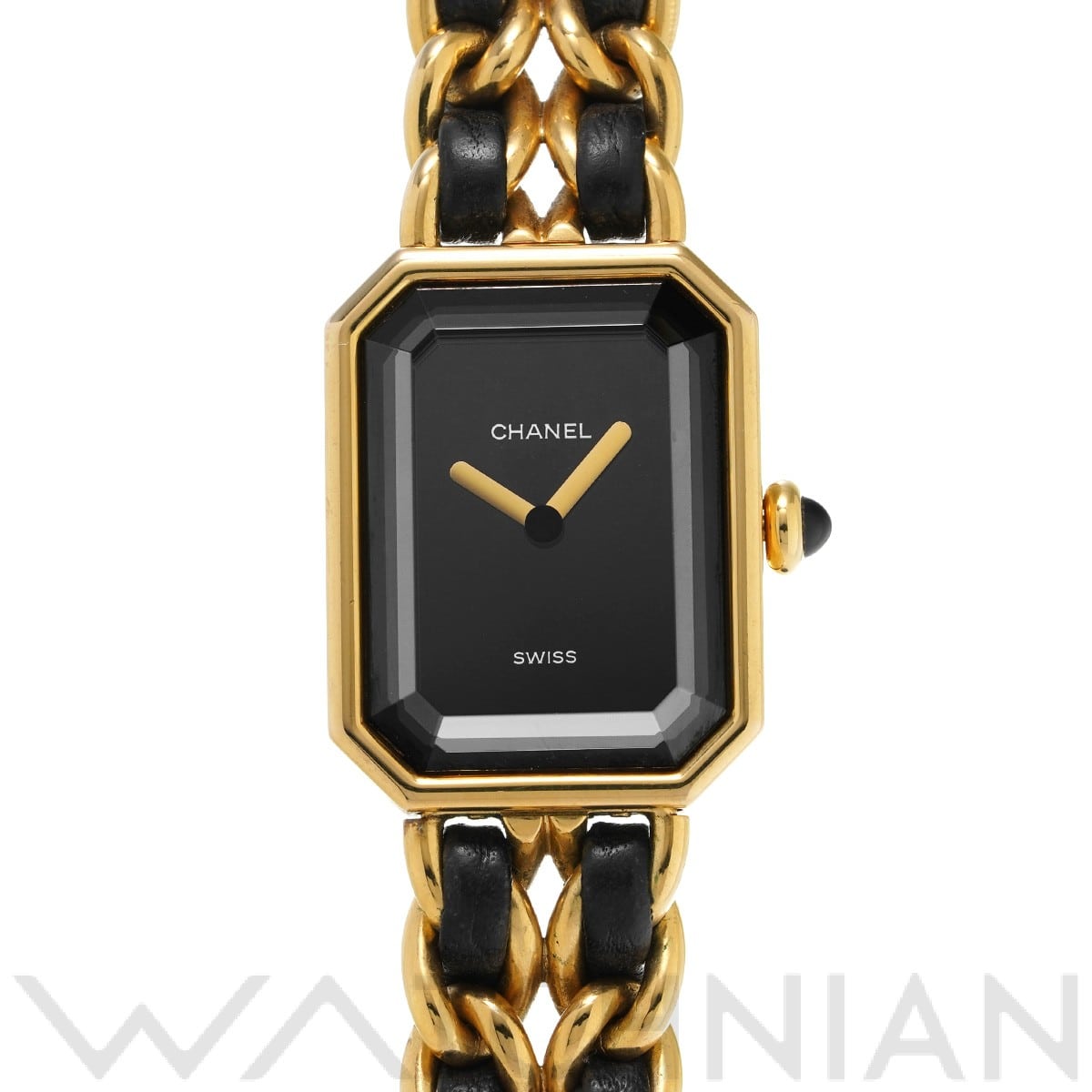 シャネル / CHANEL プルミエール M H0001 ブラック レディース 時計 【中古】【wristwatch】