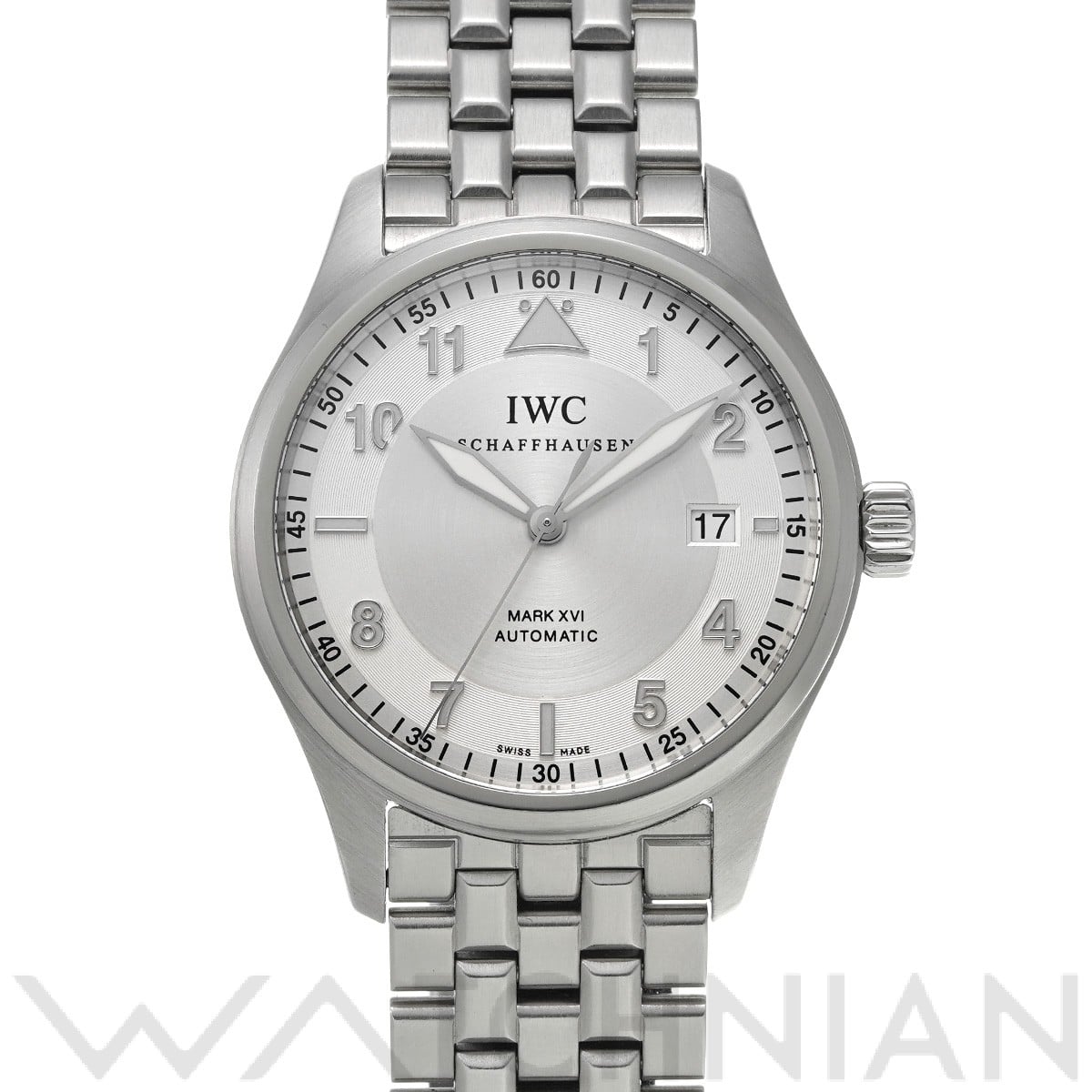 IWC スピットファイア マークXVI IW325505 シルバー メンズ 時計 【中古】【wristwatch】